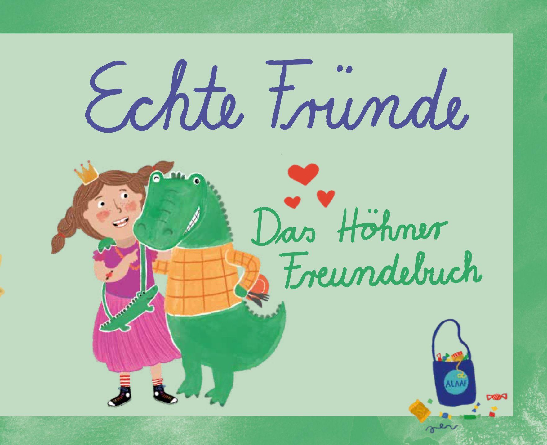 Vorderes Coverbild Echte Fründe - Das Höhner Freundebuch