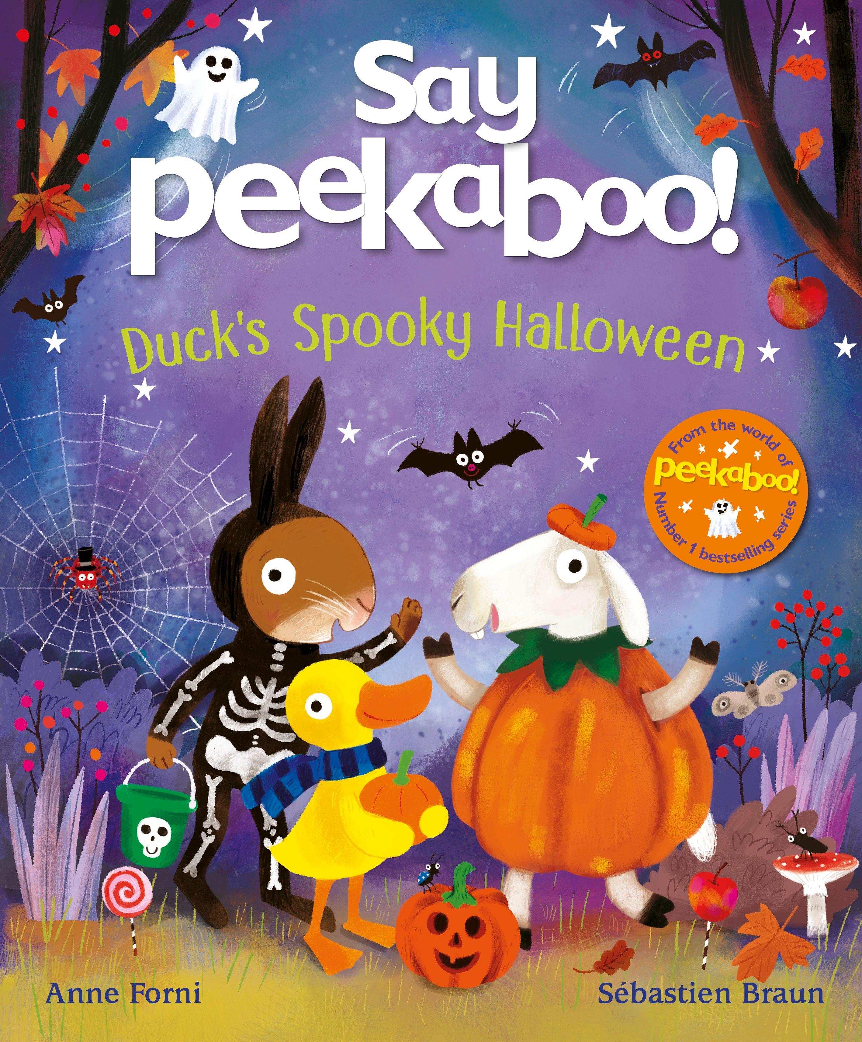 Vorderes Coverbild Say Peekaboo! Duck's Spooky Halloween