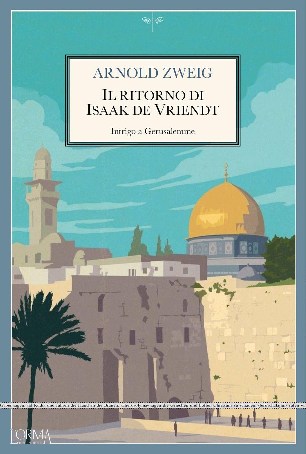 Vorderes Coverbild Il ritorno di Isaak De Vriendt. Intrigo a Gerusalemme