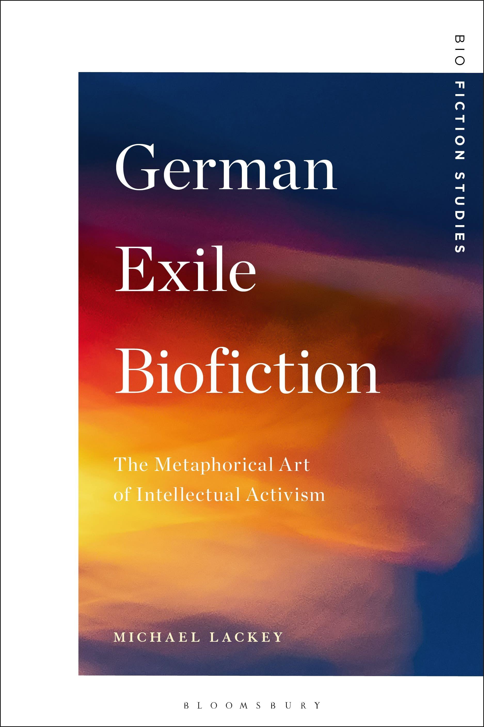 Vorderes Coverbild German Exile Biofiction