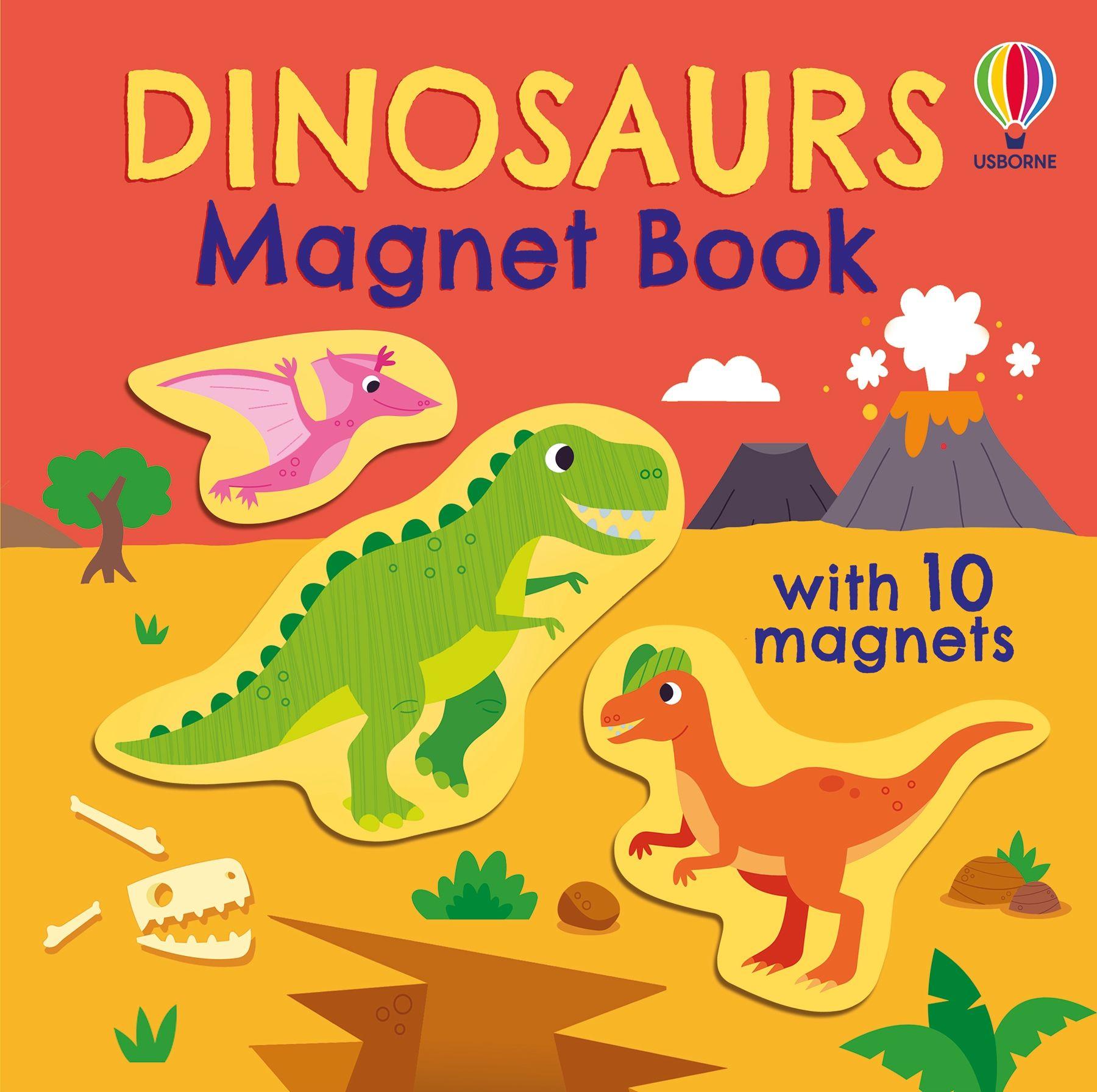 Vorderes Coverbild Dinosaurs Magnet Book