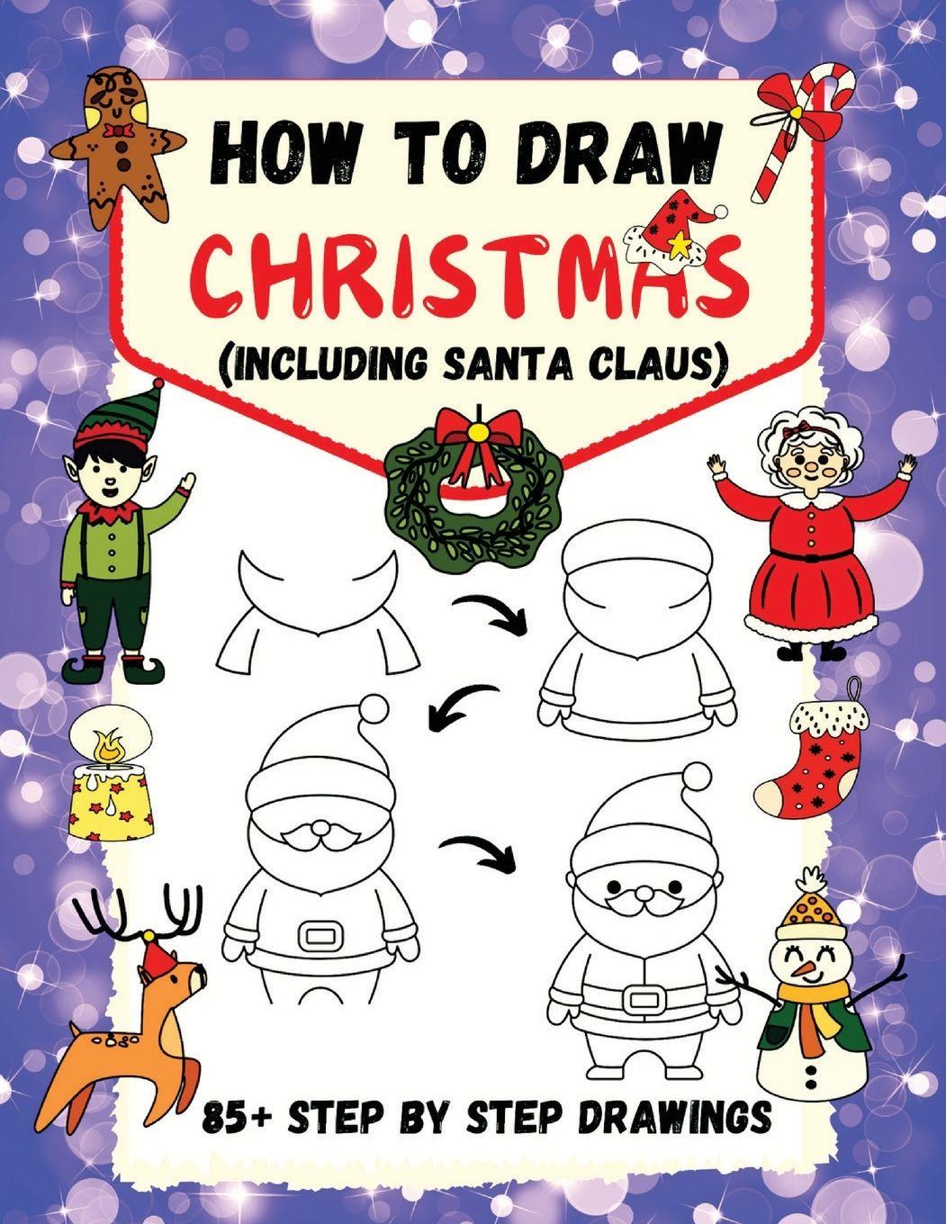 Vorderes Coverbild How to Draw Christmas (including Santa Claus)