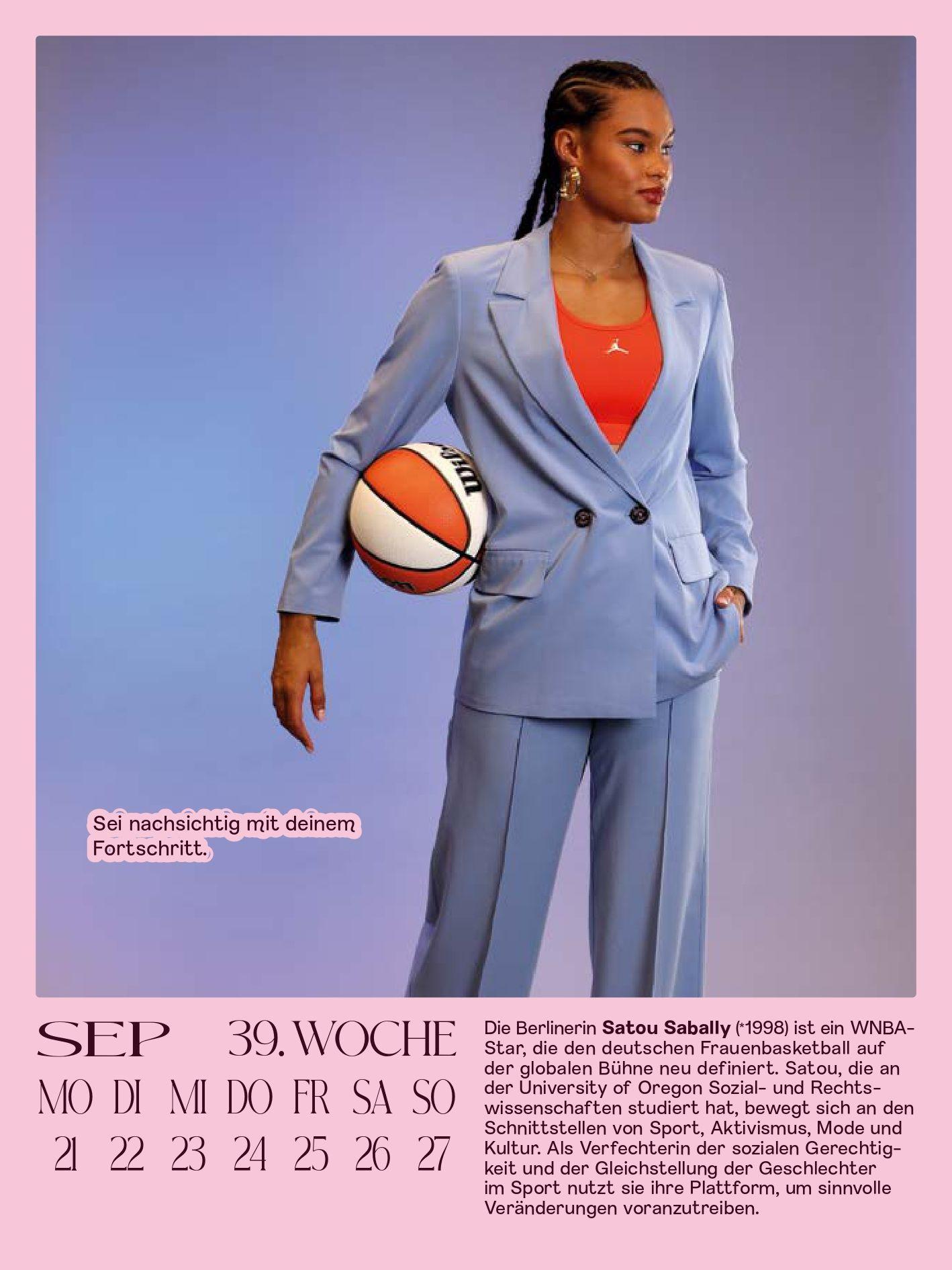 Beispielinhalt (Bild) MISSY Magazine Kalender 2027