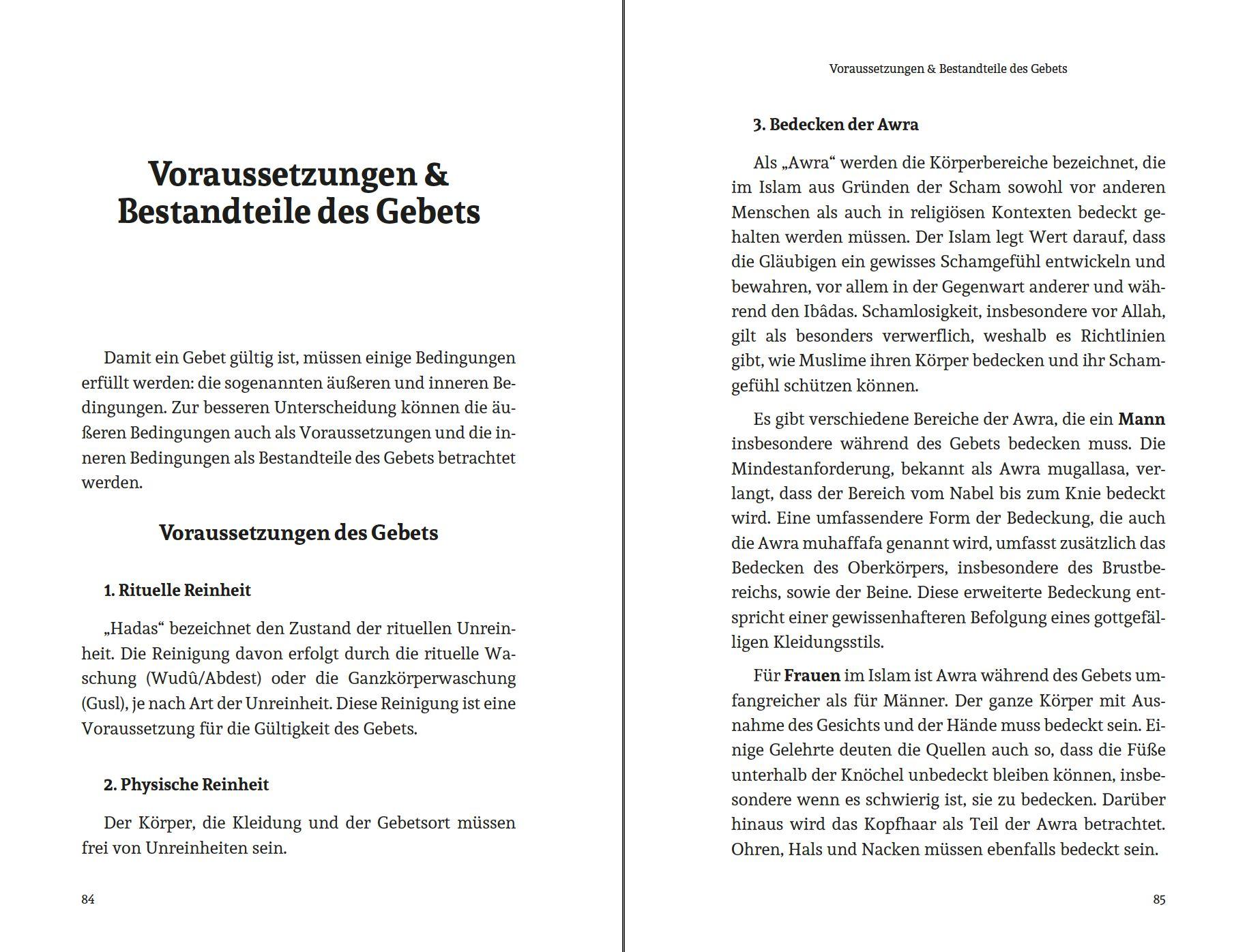 Beispielinhalt (Bild) Ilmihal