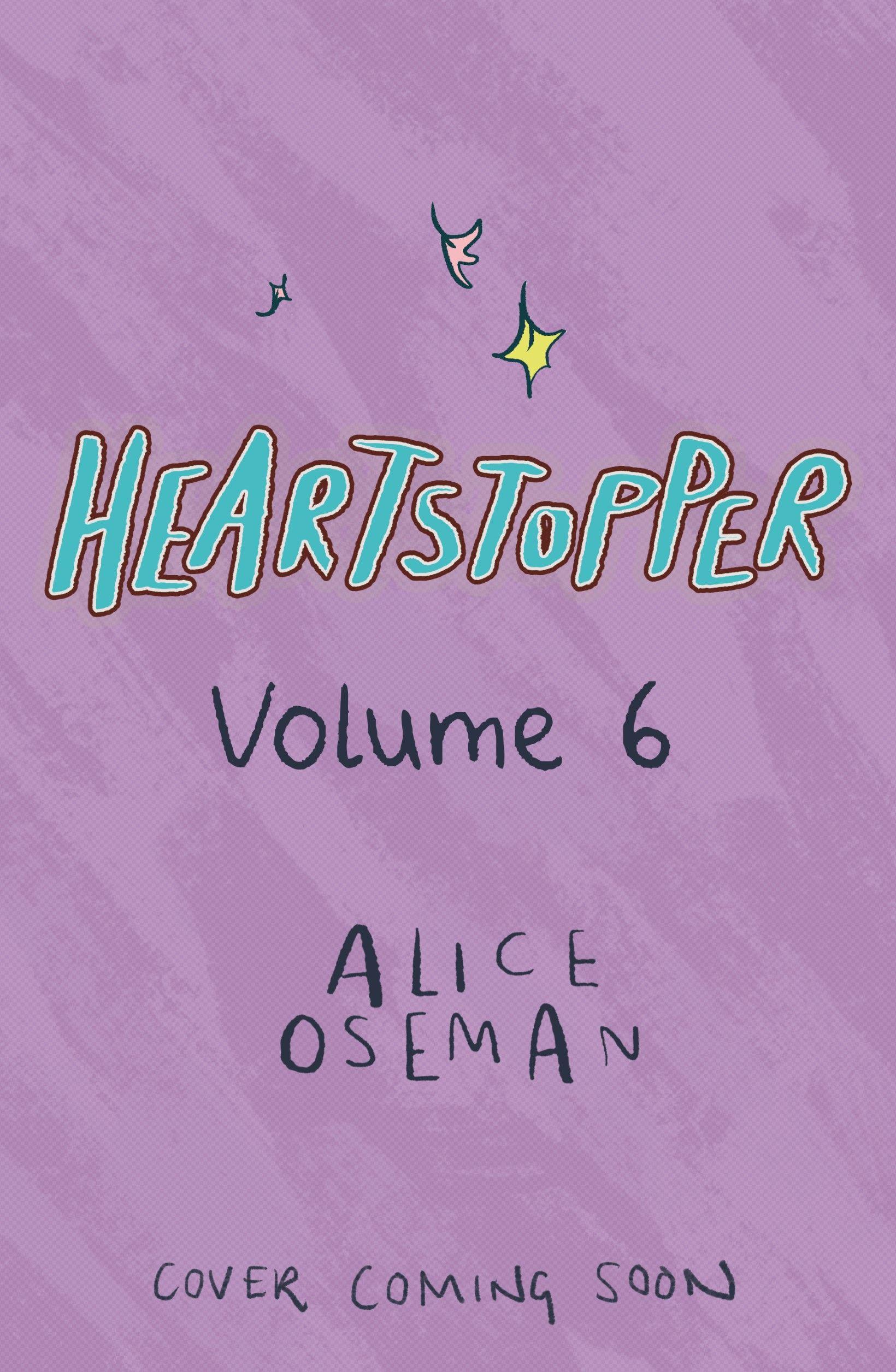 Vorderes Coverbild Heartstopper Volume 6 (deutsche Hardcover-Ausgabe)