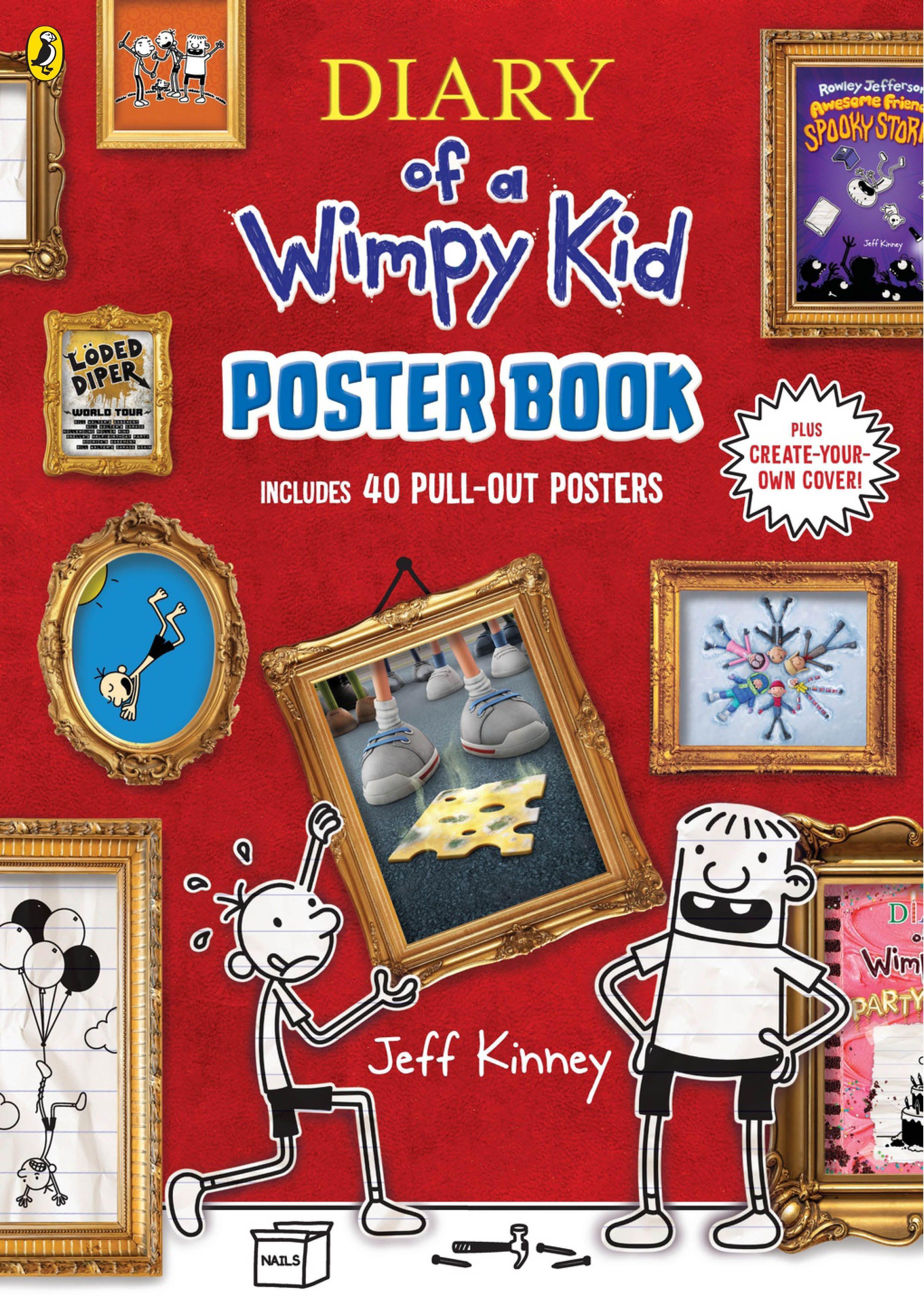 Vorderes Coverbild Diary of a Wimpy Kid Poster Book (Includes 40 Pull-Out Posters)
