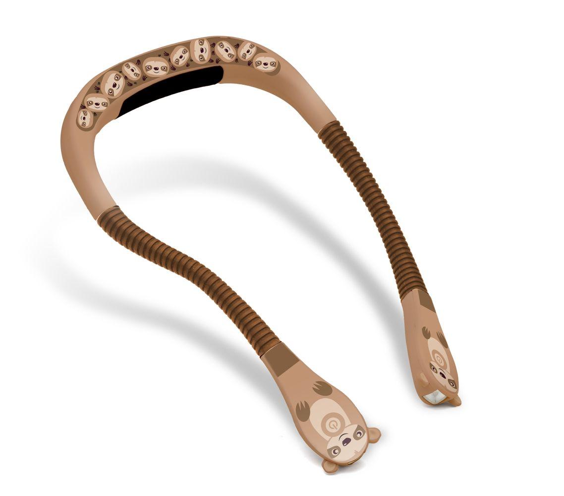 Vorderes Coverbild Neklite Pals (Faultier) Premium Duo-Leselicht zum Umhängen - wiederaufladbar - mit vielen Einstellungen