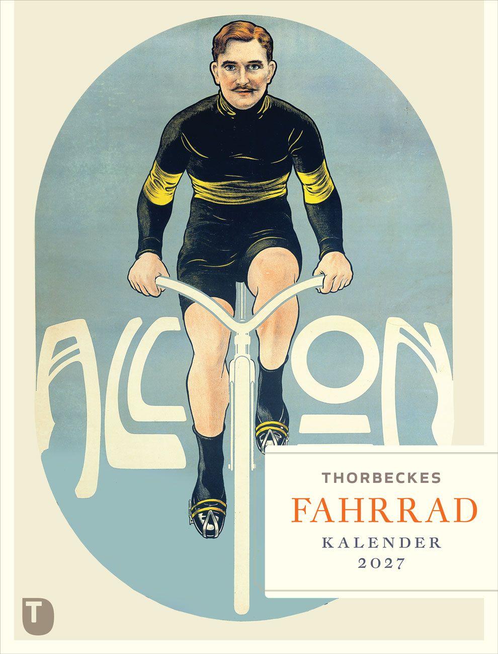 Vorderes Coverbild Thorbeckes Fahrrad-Kalender 2027