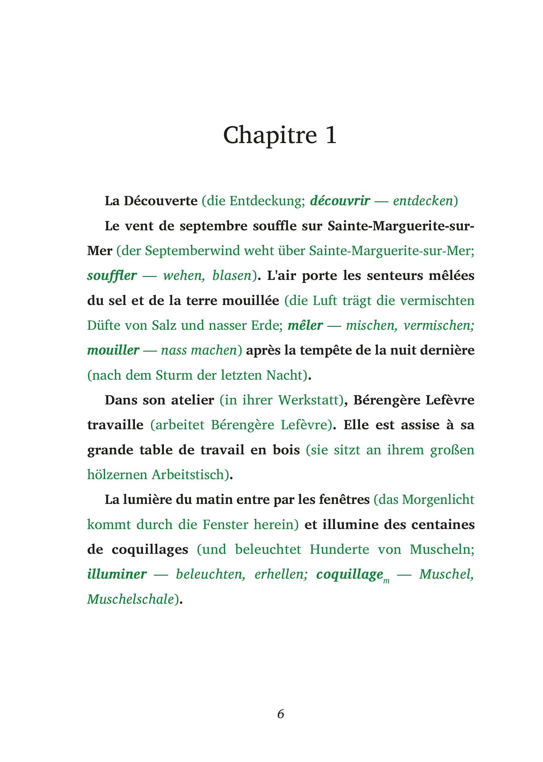 Beispielinhalt (Bild) Le Trésor Interdit - Französische Krimi-Lektüre A1-A2 (+ Audio-Online)