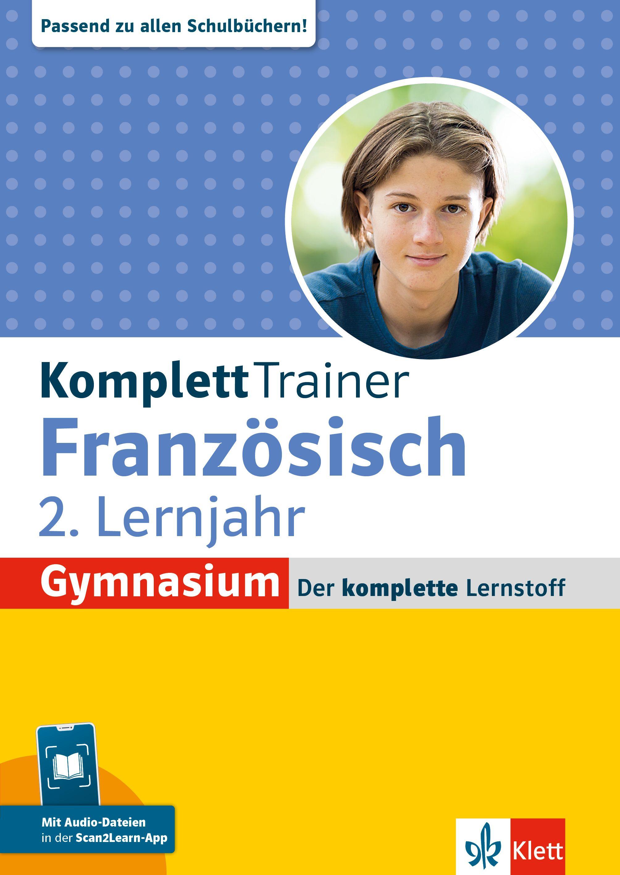 Vorderes Coverbild KomplettTrainer Gymnasium Französisch 2. Lernjahr
