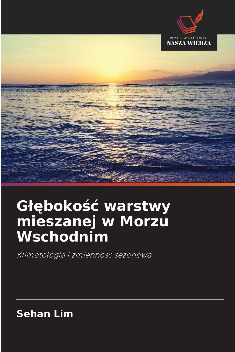 Vorderes Coverbild G¿¿boko¿¿ warstwy mieszanej w Morzu Wschodnim