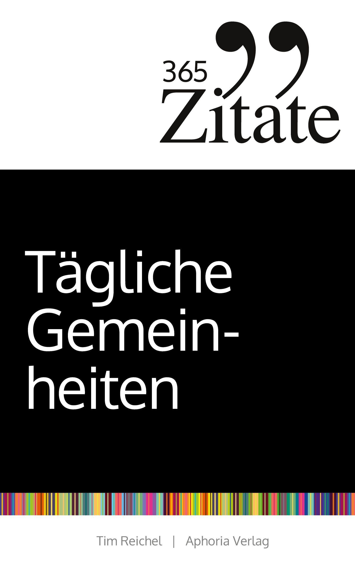 Vorderes Coverbild 365 Zitate für tägliche Gemeinheiten