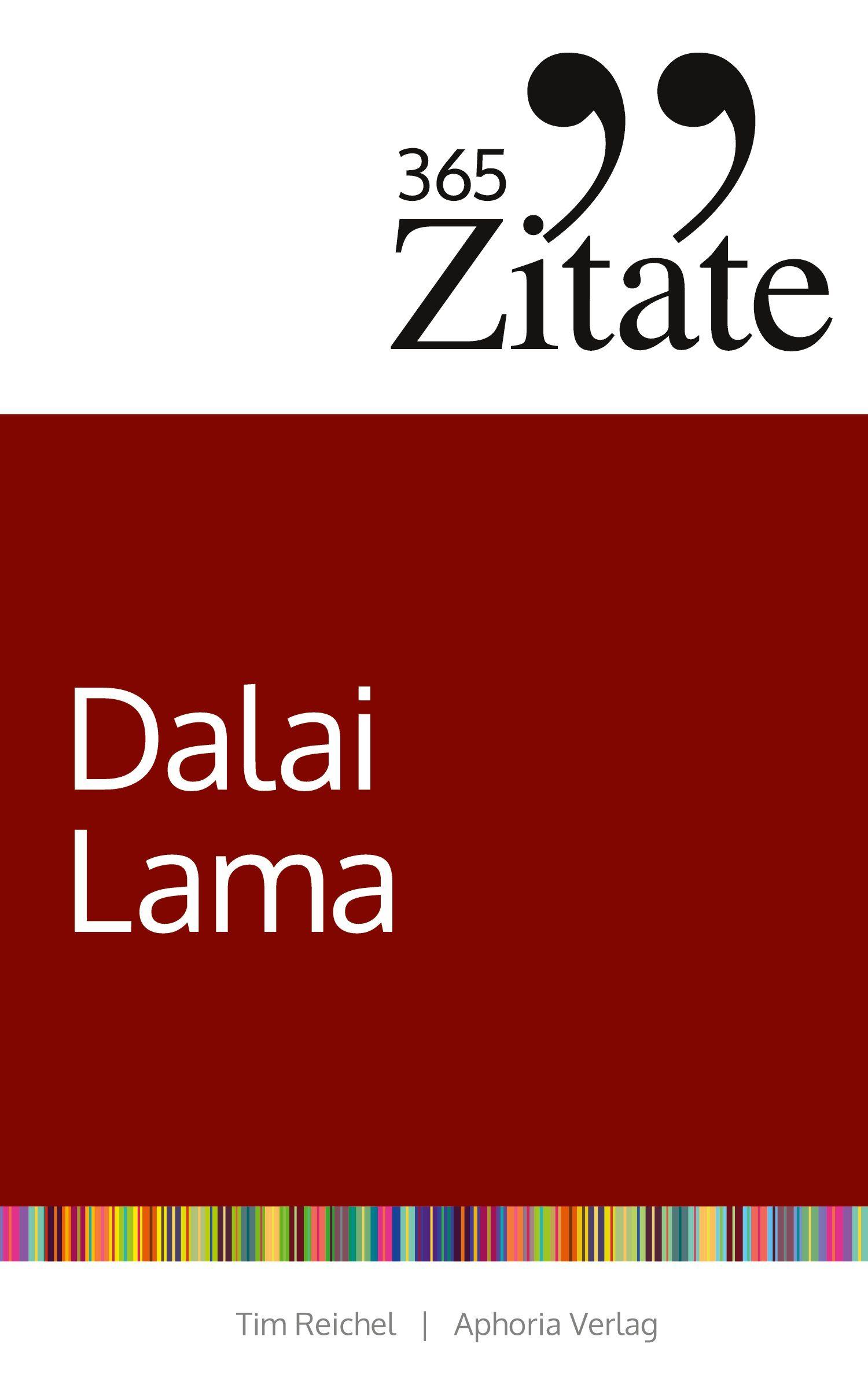 Vorderes Coverbild 365 Zitate des Dalai Lama