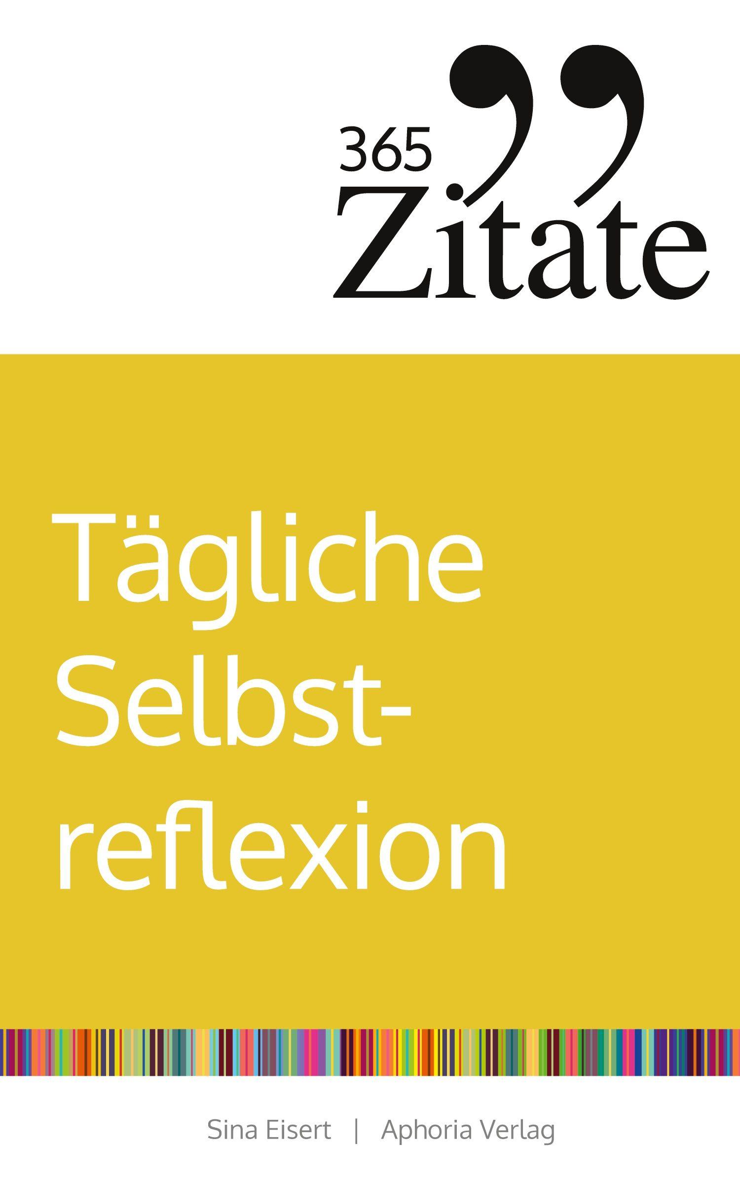 Vorderes Coverbild 365 Zitate für tägliche Selbstreflexion