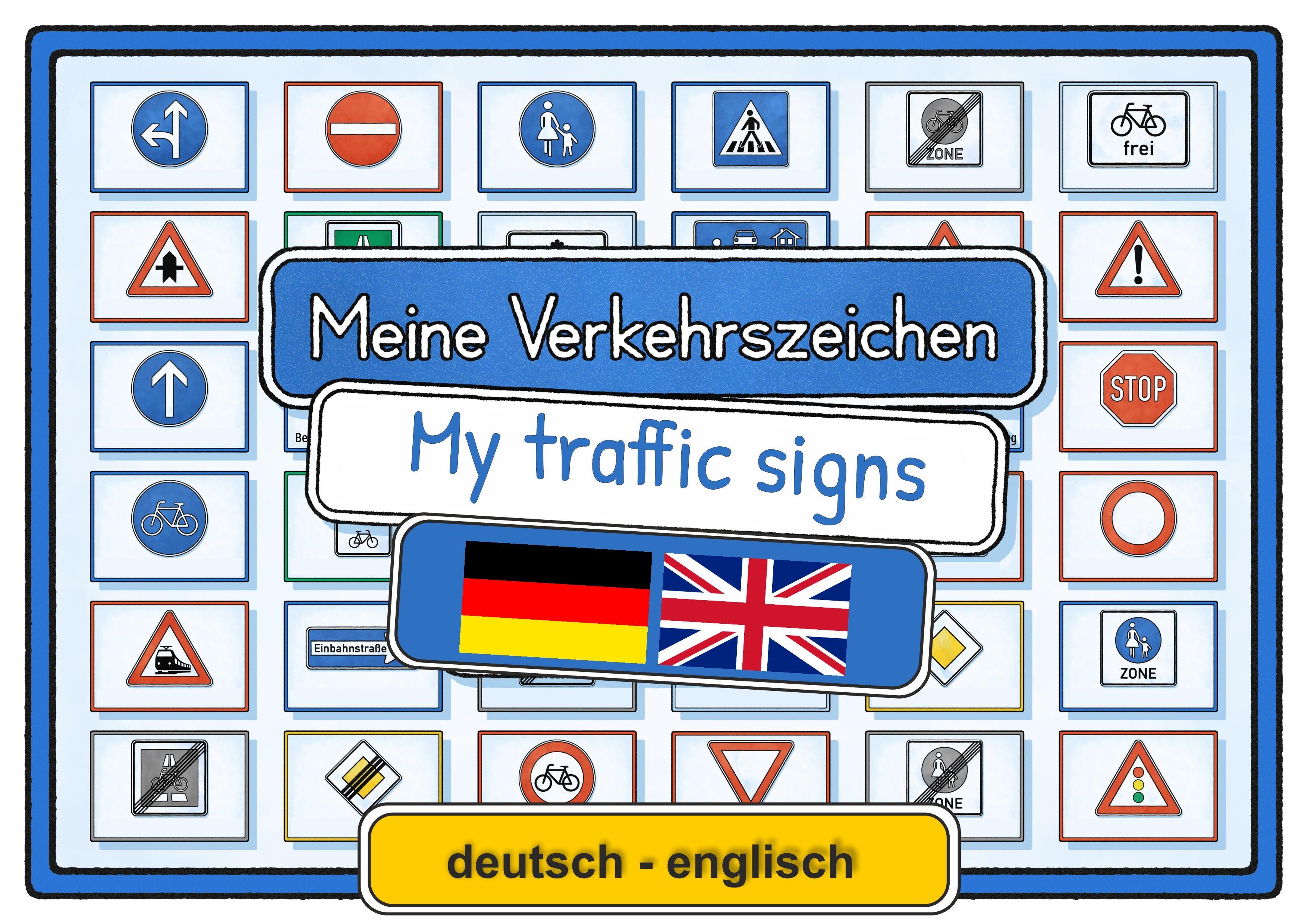 Vorderes Coverbild Meine Verkehrszeichen Lernkarten