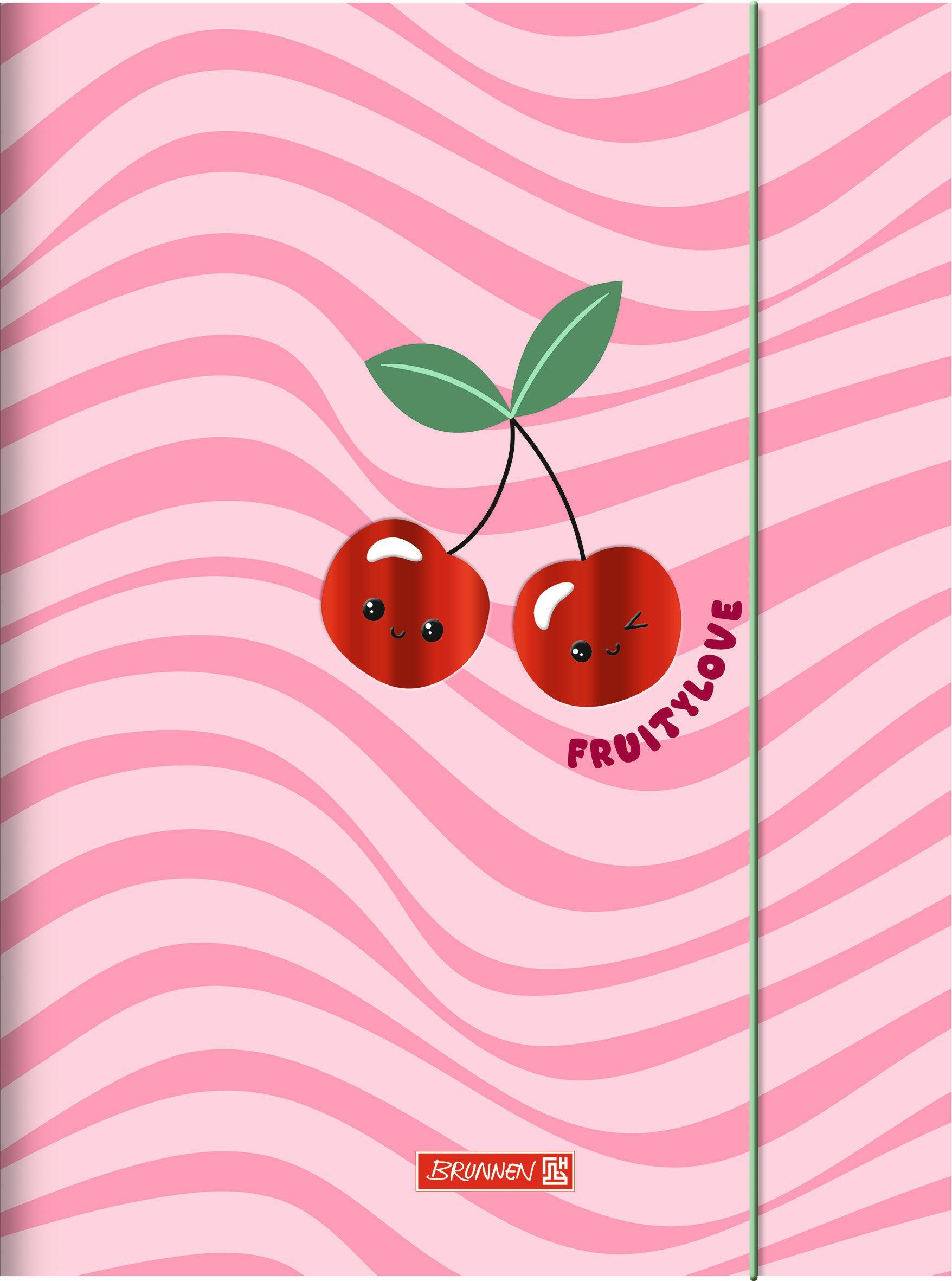 Vorderes Coverbild Sammelmappe A3 Karton Fruity Love