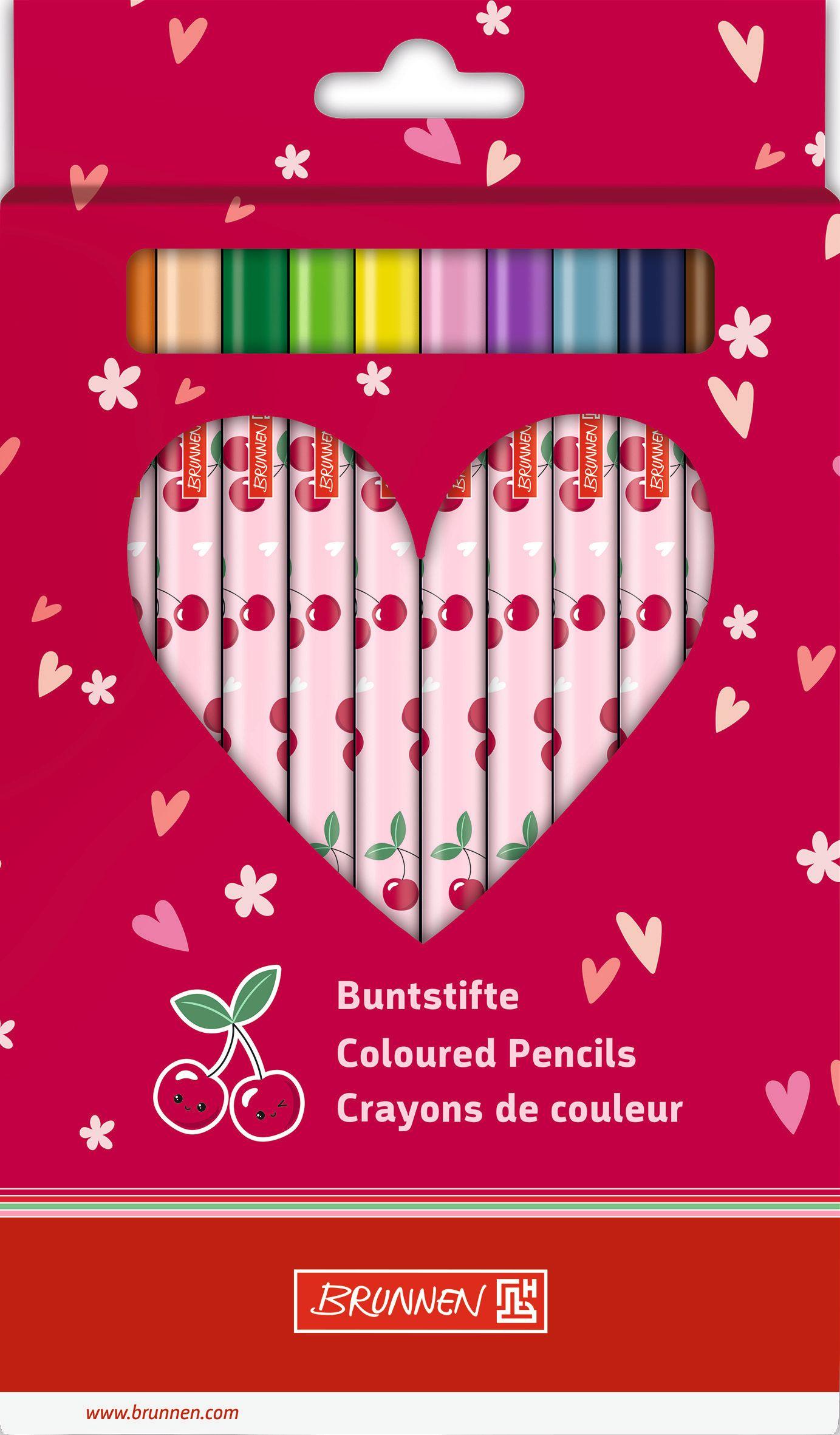 Beispielinhalt (Bild) Jumbo Buntstifte 12er Pckg. Fruity Love