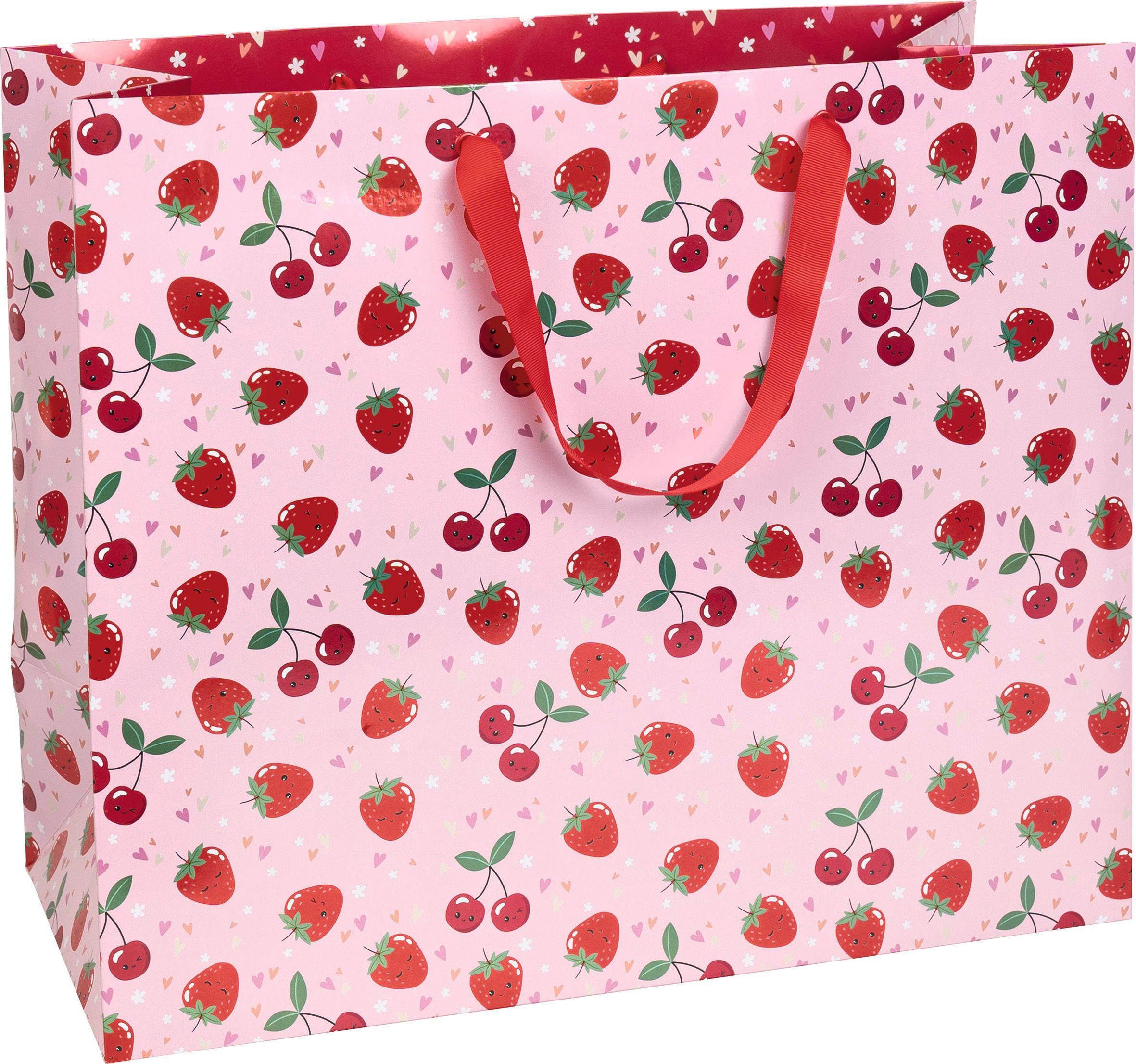 Vorderes Coverbild Geschenktasche 45x22cm Yumi rosa