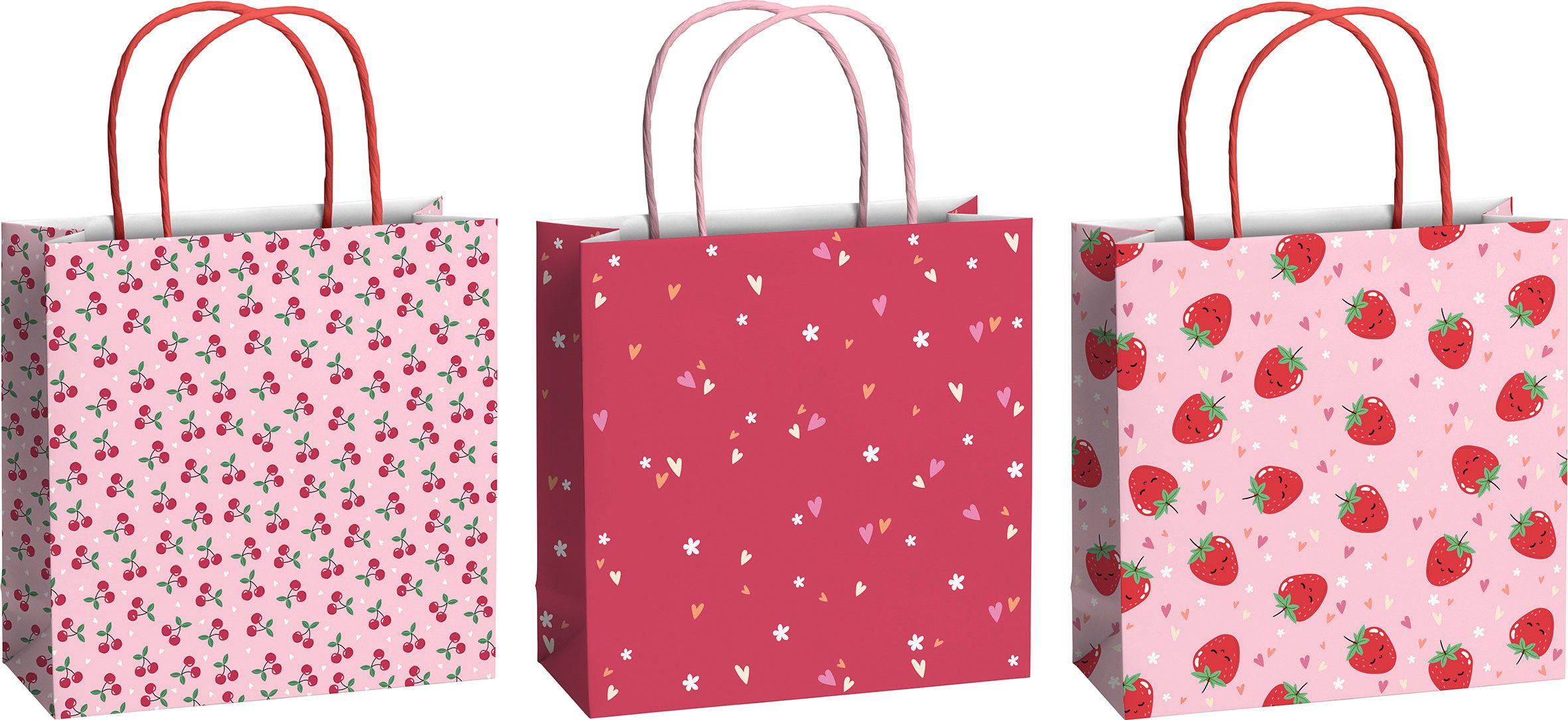 Vorderes Coverbild Geschenktaschen 20x8cm Yumi rosa