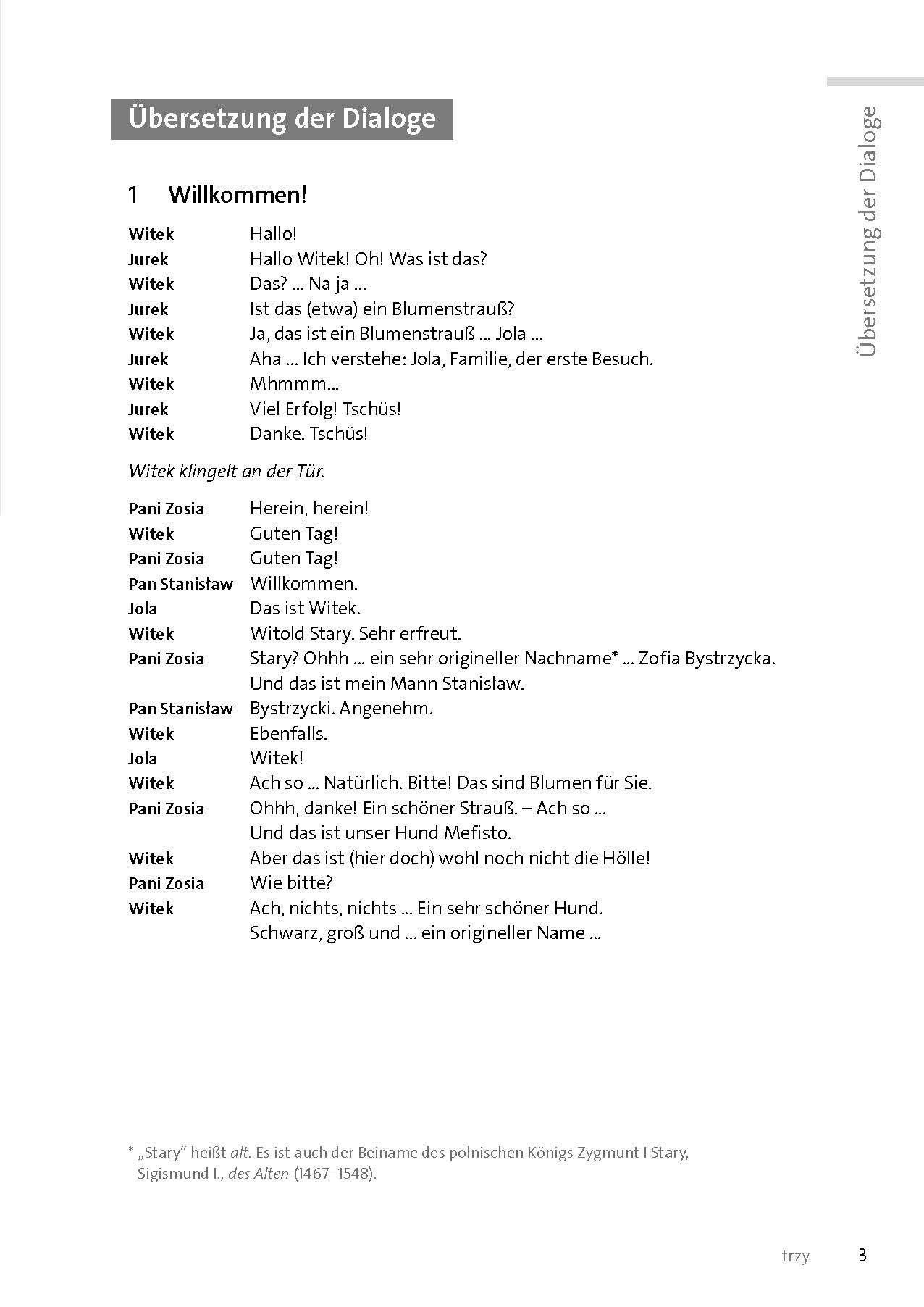 Beispielinhalt (Bild) Langenscheidt Polnisch mit System