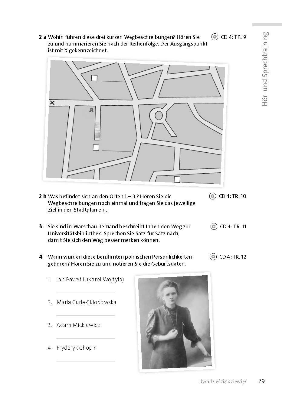 Beispielinhalt (Bild) Langenscheidt Polnisch mit System