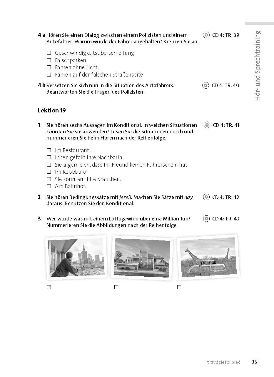 Beispielinhalt (Bild) Langenscheidt Polnisch mit System