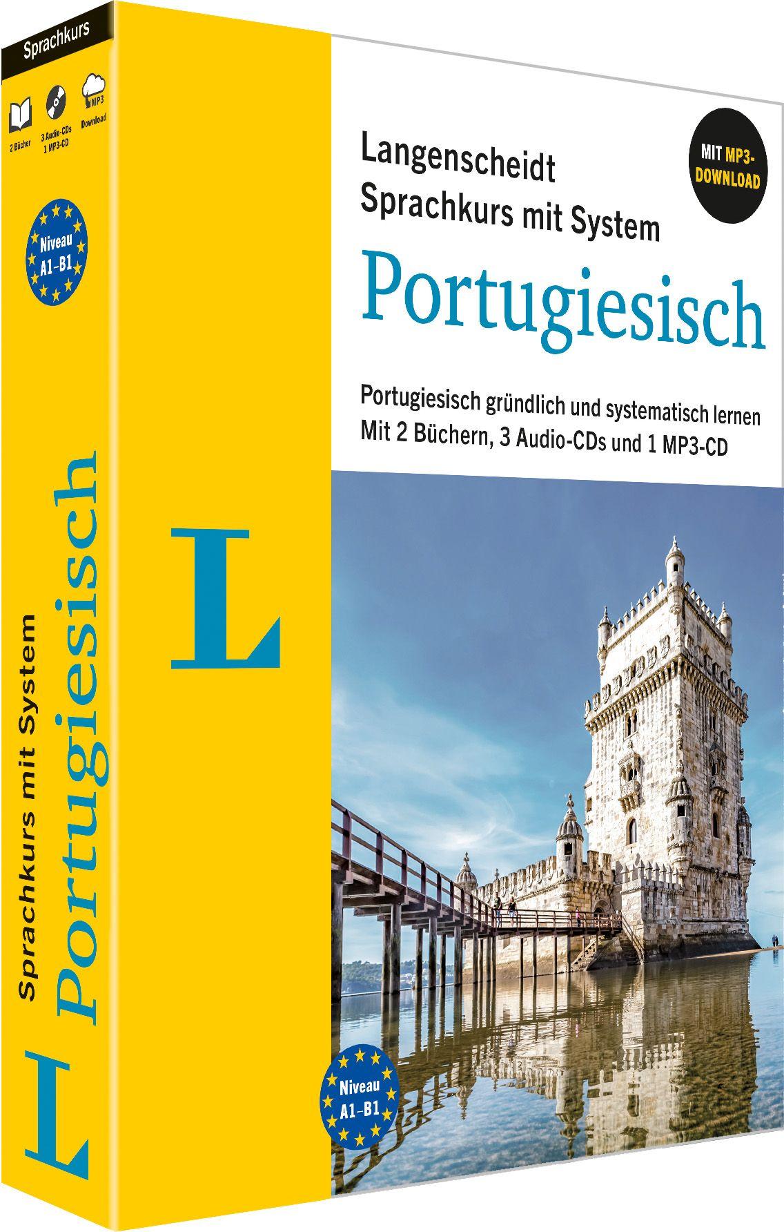Vorderes Coverbild Langenscheidt Portugiesisch mit System