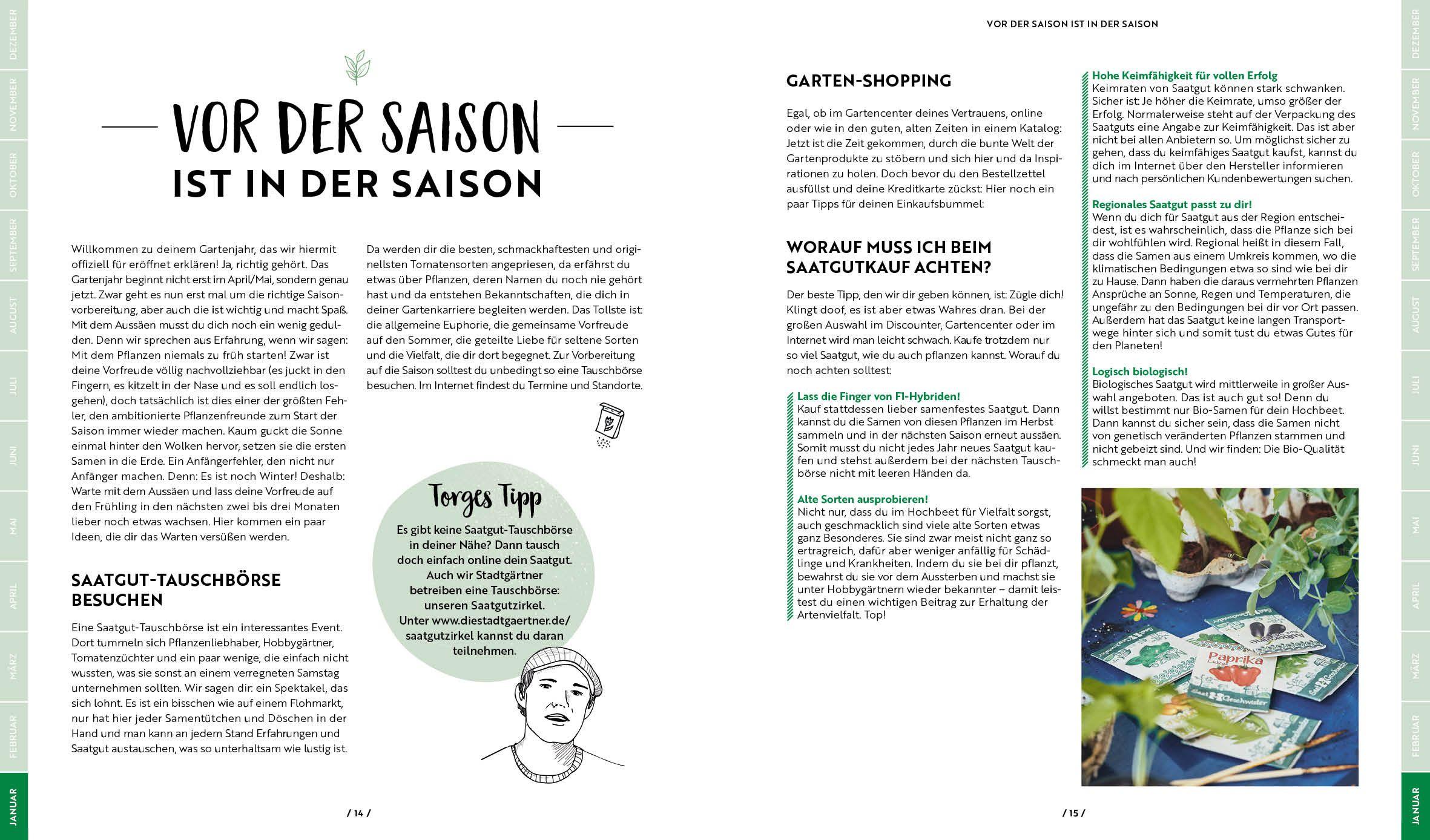 Beispielinhalt (Bild) Garten, Hochbeet, Ernte-Wunder - Drei Bücher im Bundle