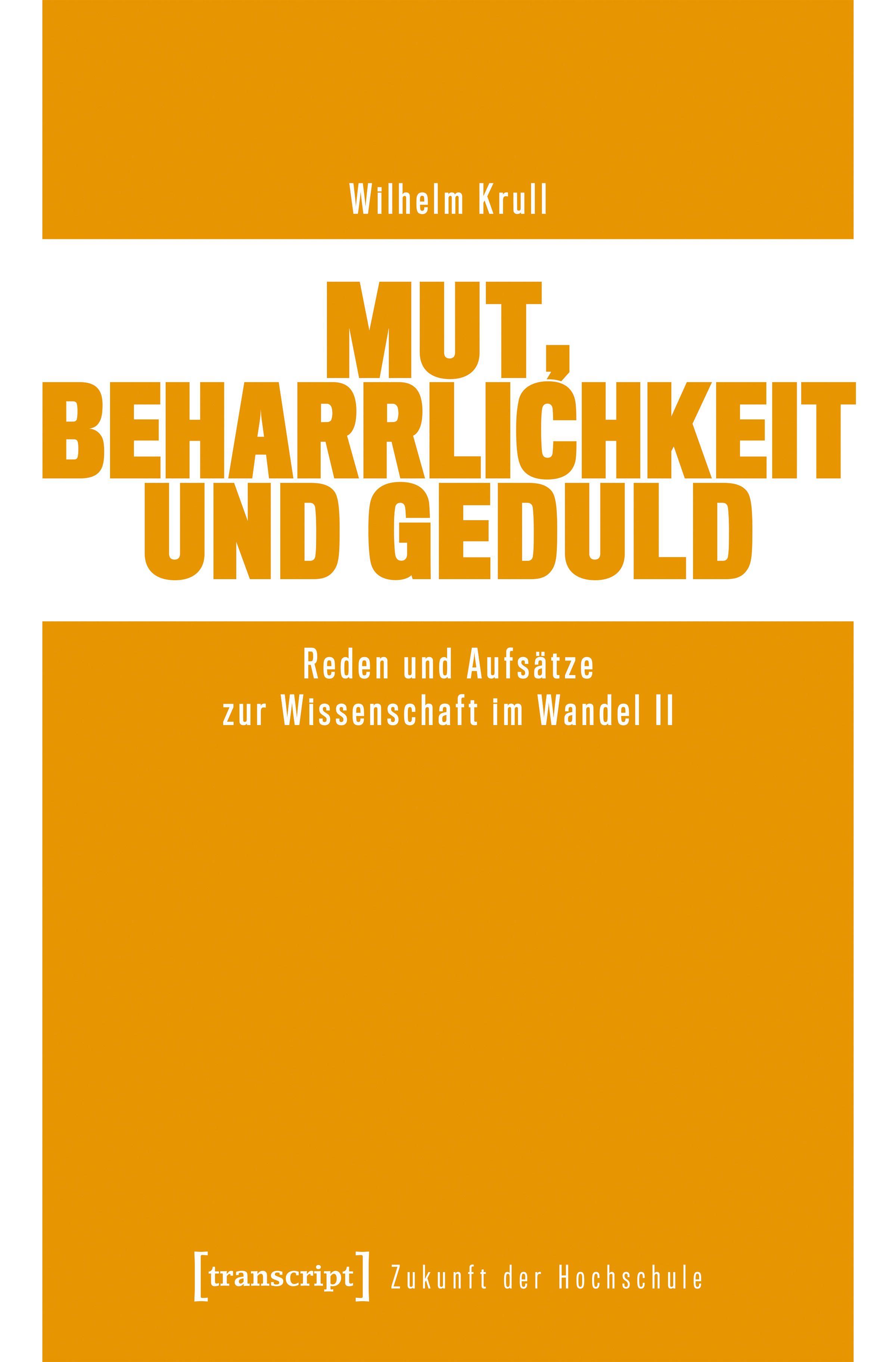 Vorderes Coverbild Mut, Beharrlichkeit und Geduld