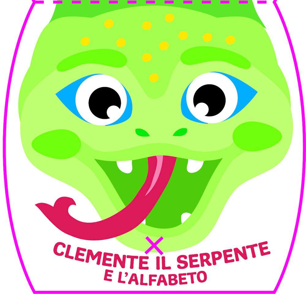 Vorderes Coverbild Clemente il serpente e l'alfabeto