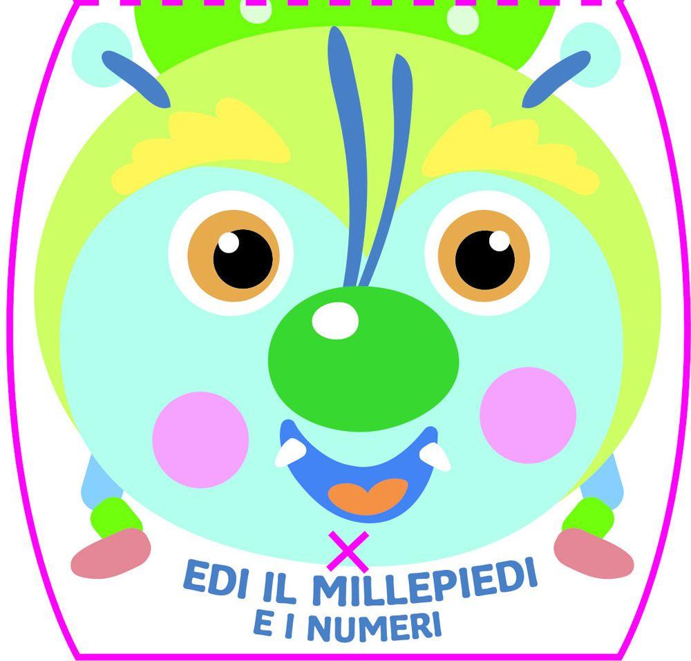 Vorderes Coverbild Edi il millepiedi e i numeri