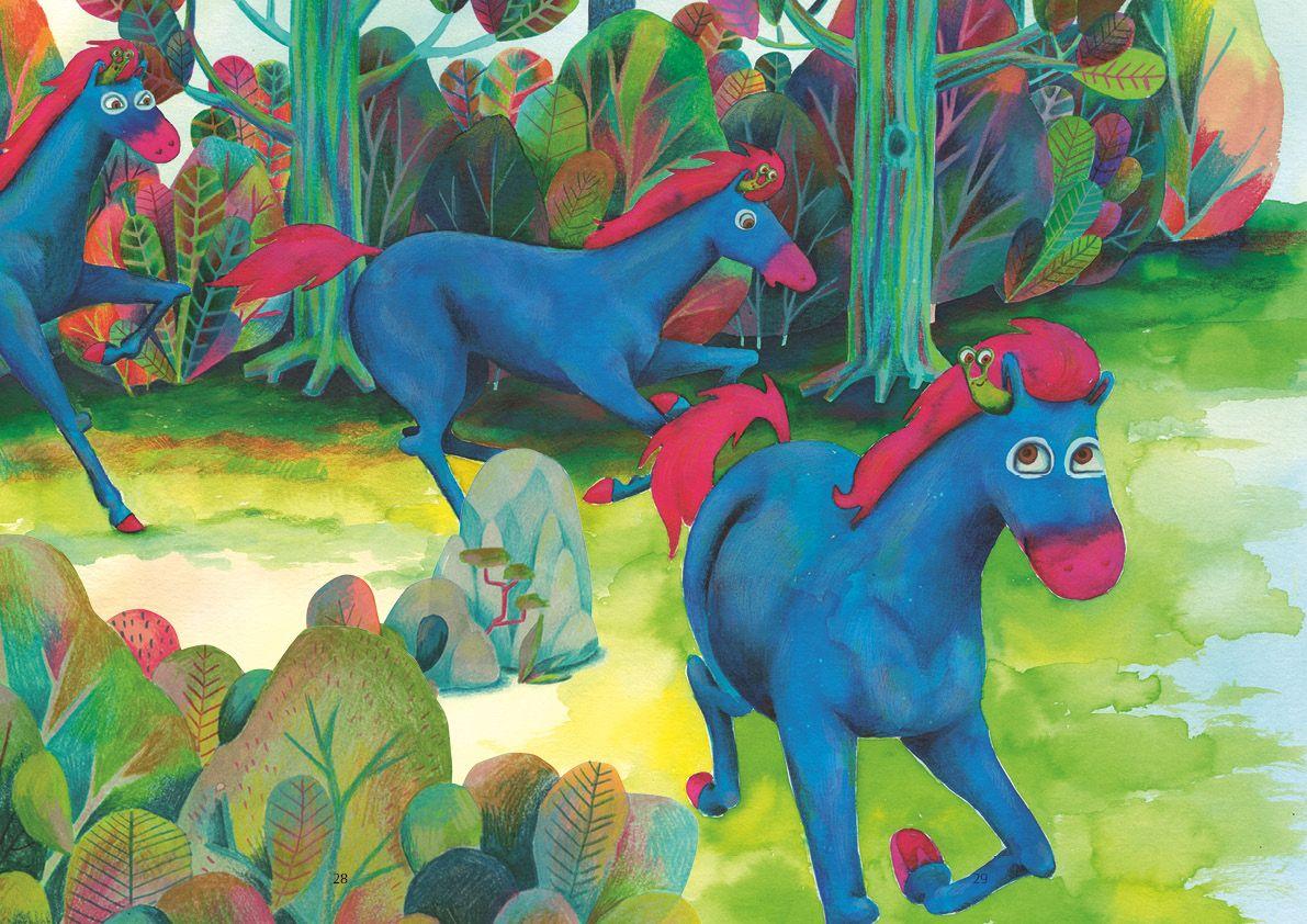 Beispielinhalt (Bild) AO - Pferd und Schnecke