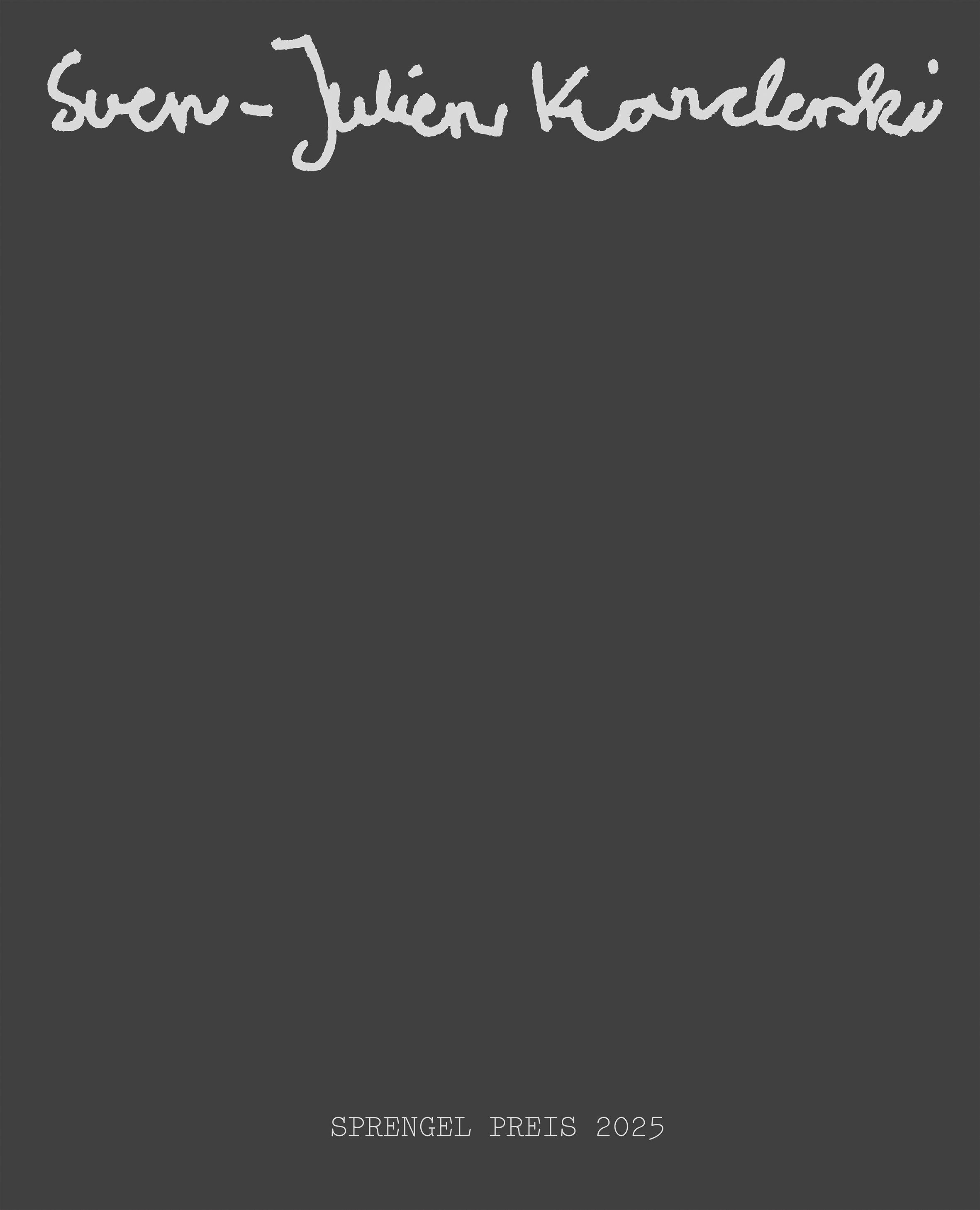 Vorderes Coverbild Sven-Julien Kanclerski