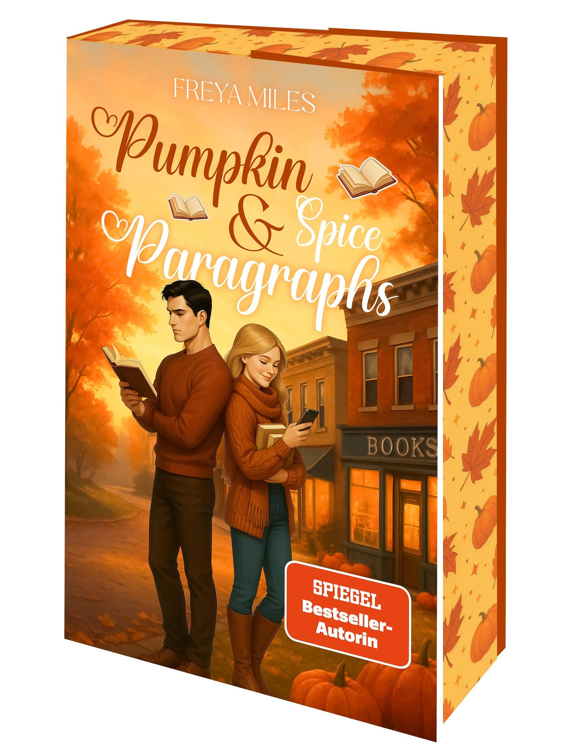 Vorderes Coverbild Pumpkin Spice & Paragraphs