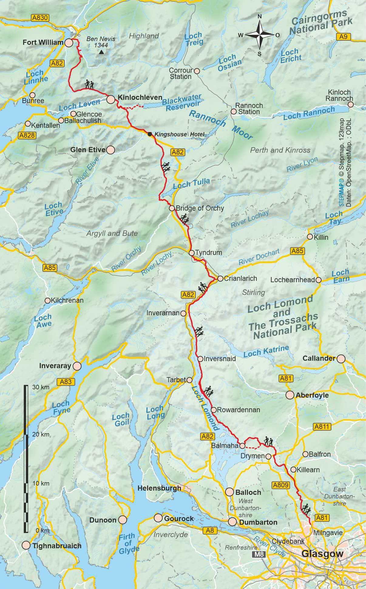 Beispielinhalt (Bild) Schottland: West Highland Way
