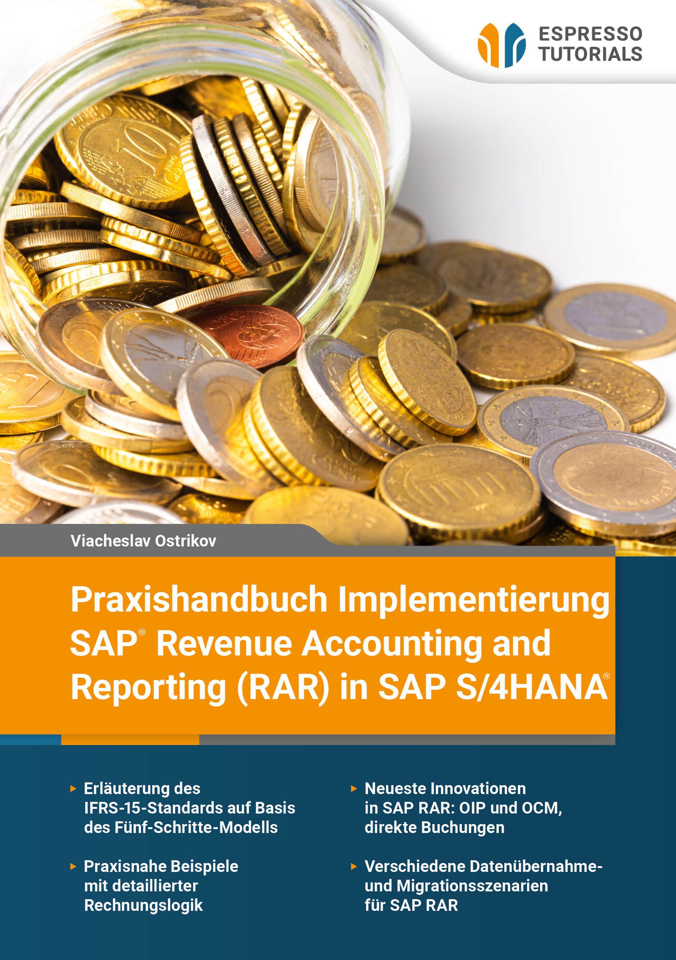 Vorderes Coverbild Praxishandbuch Implementierung SAP Revenue Accounting and Reporting (RAR) in SAP S/4HANA