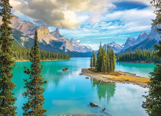 Vorderes Coverbild Maligne Lake, Alberta