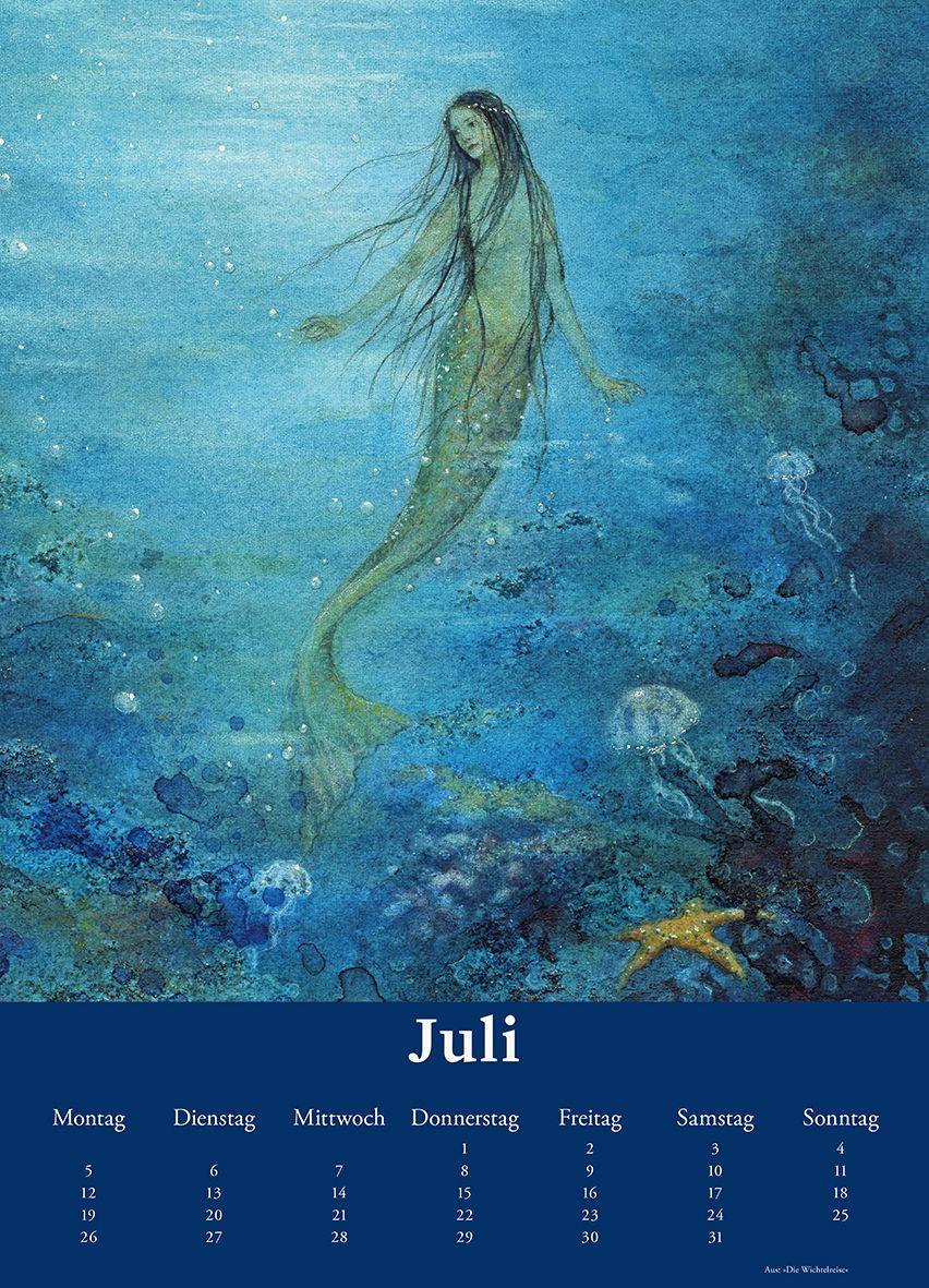 Beispielinhalt (Bild) Kinderzimmer-Kalender 2027 'Hans Christian Andersen'