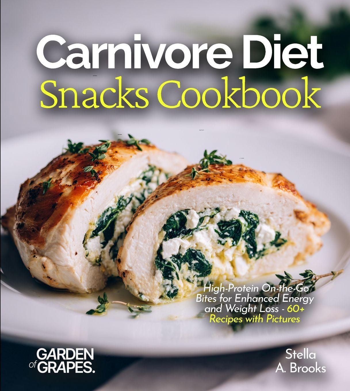 Vorderes Coverbild Carnivore Diet Snacks Cookbook