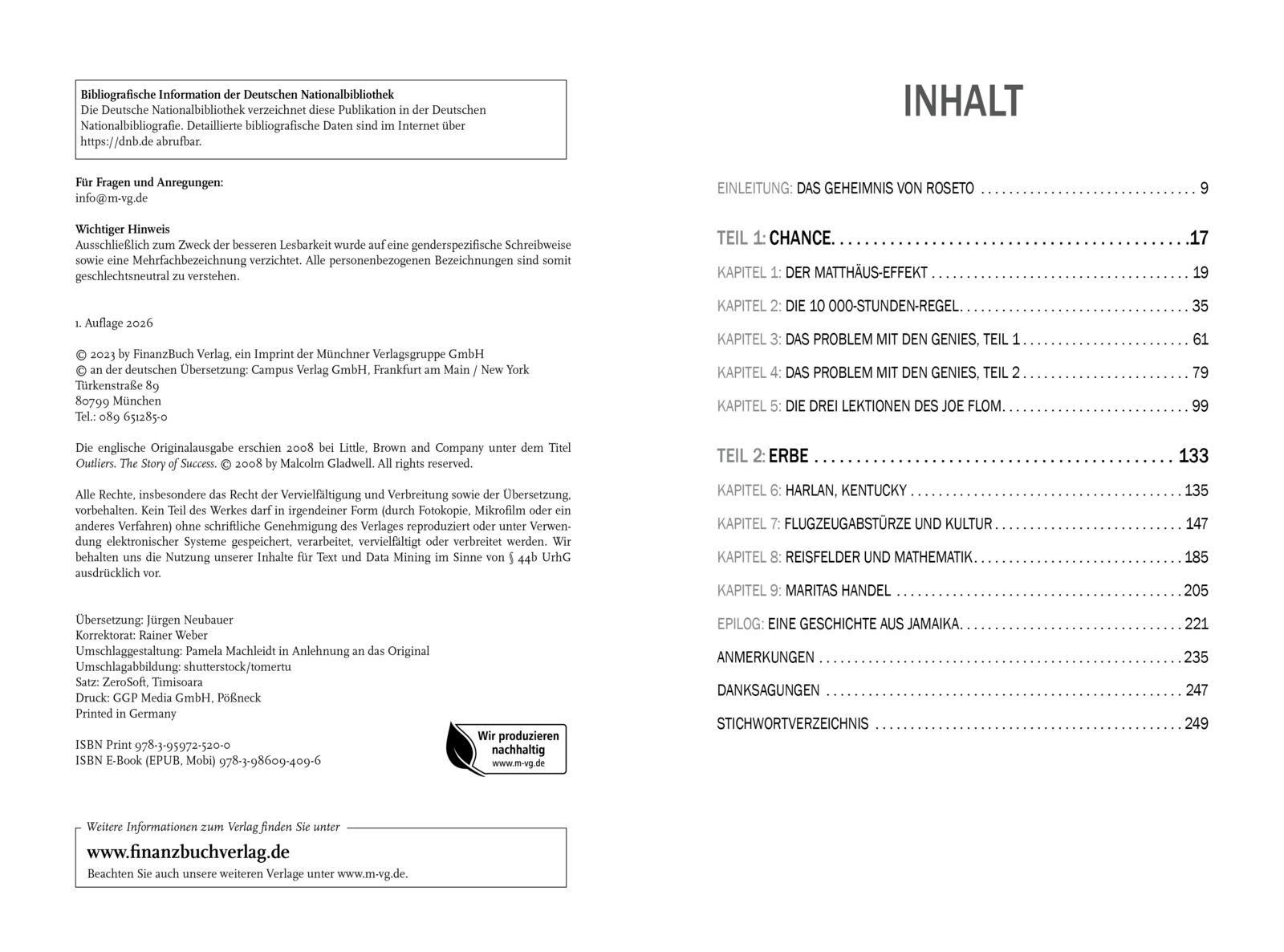 Beispielinhalt (Bild) Outliers