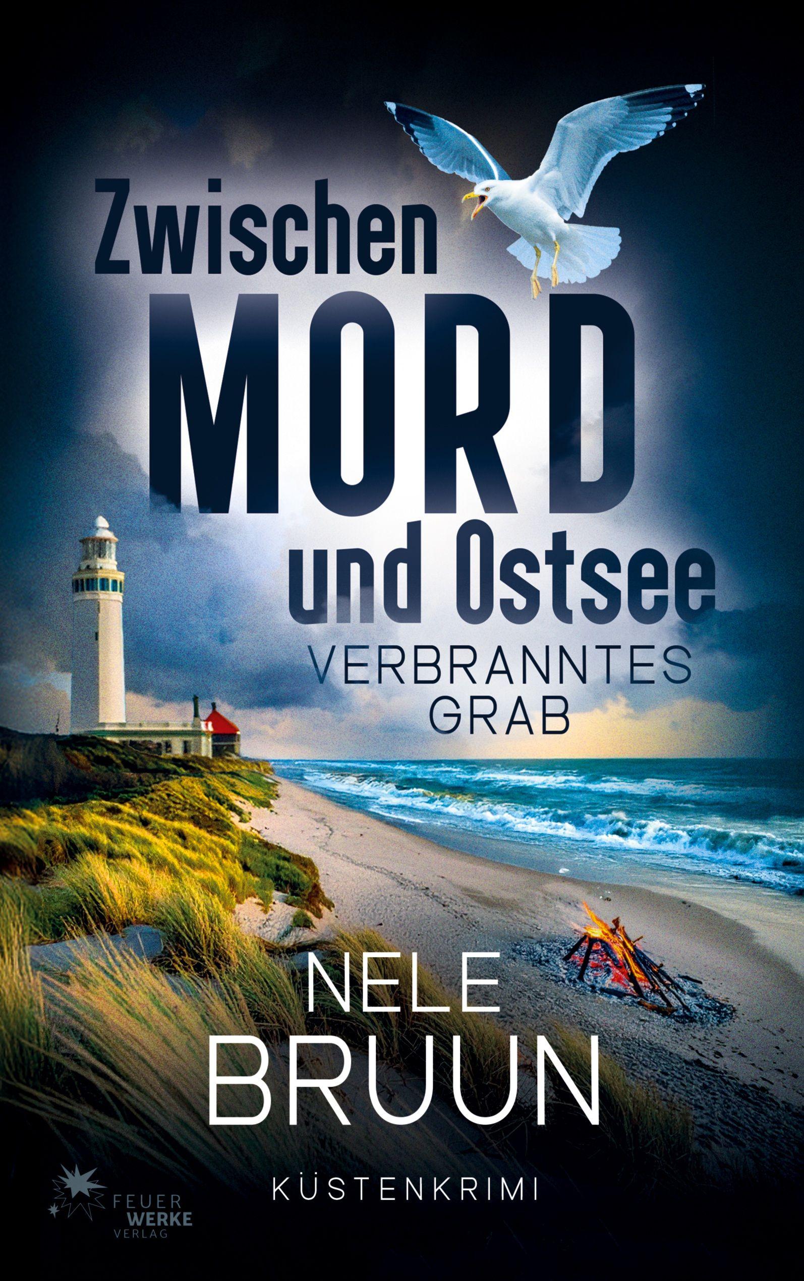 Vorderes Coverbild Verbranntes Grab (Zwischen Mord und Ostsee - Küstenkrimi 8)