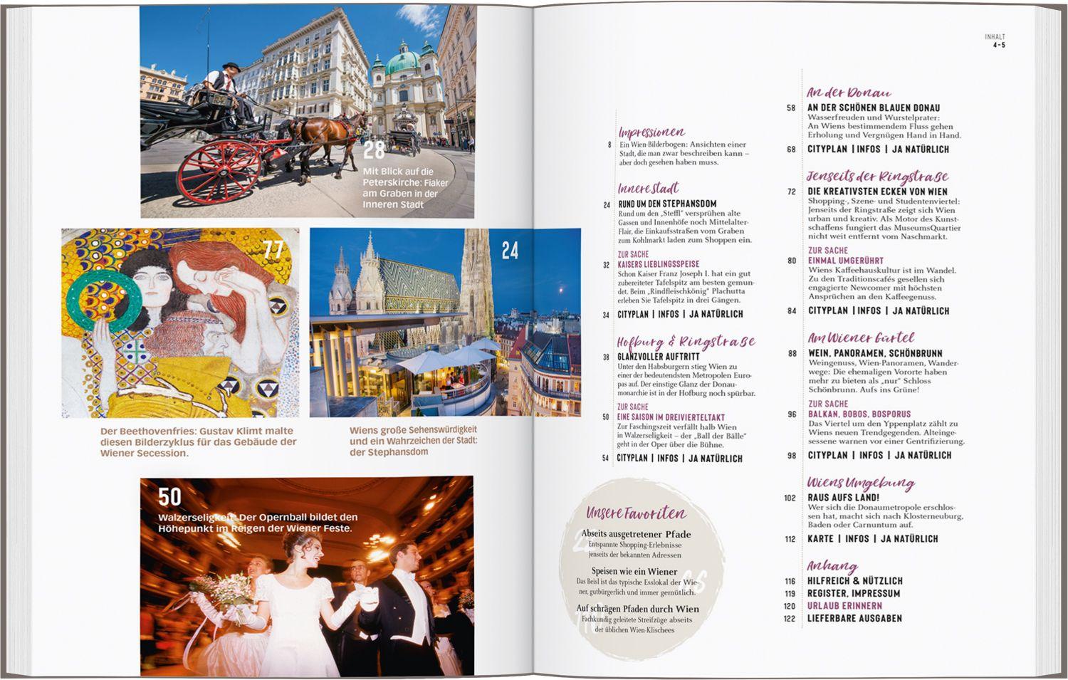 Beispielinhalt (Bild) DUMONT Bildatlas Wien
