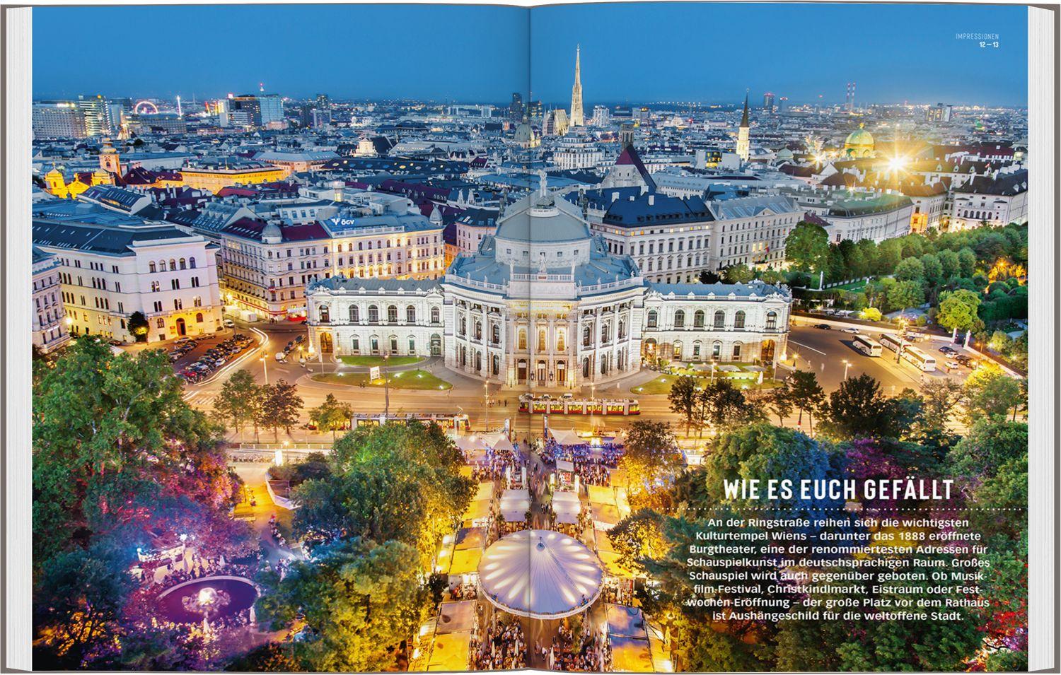 Beispielinhalt (Bild) DUMONT Bildatlas Wien