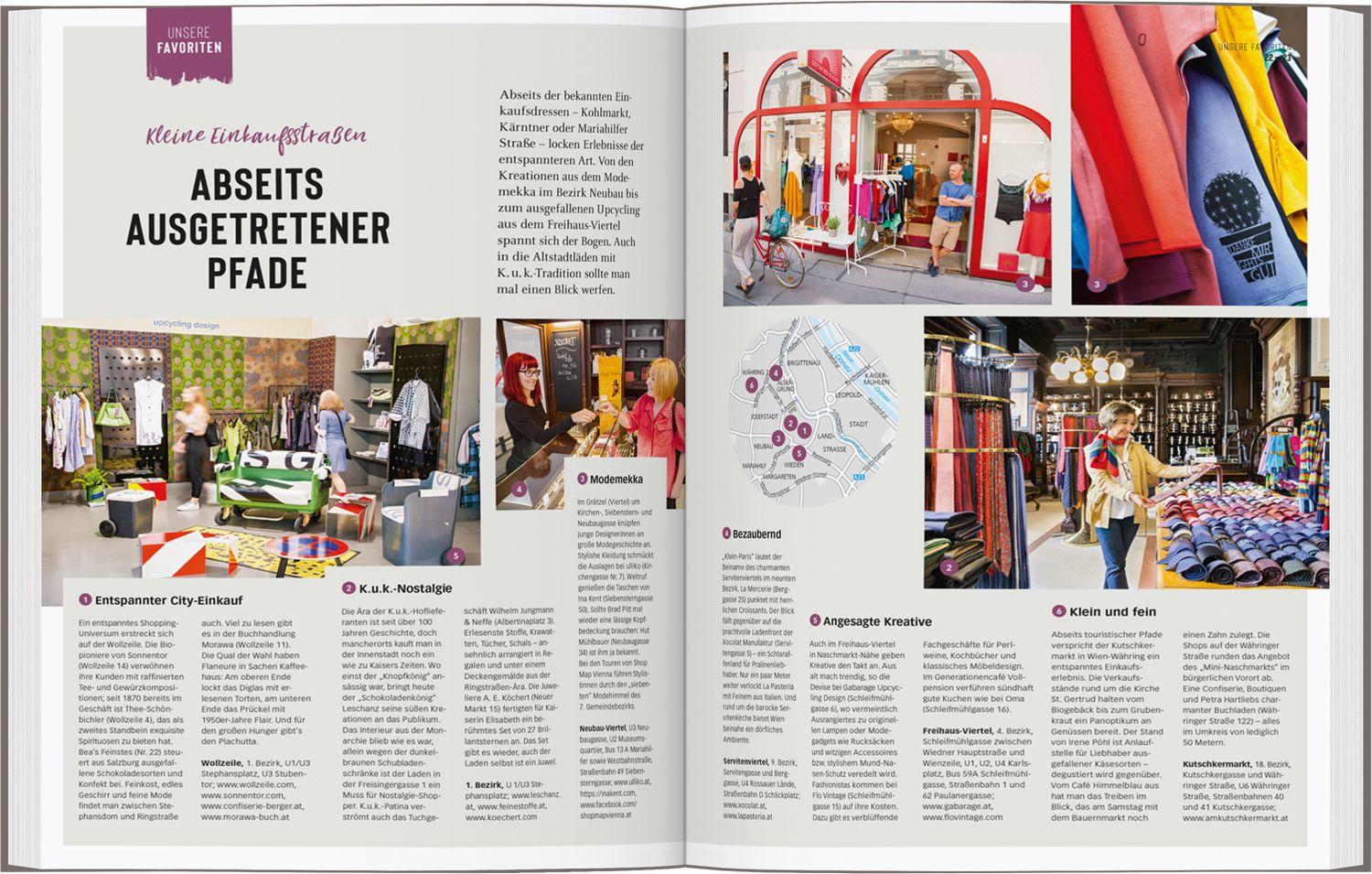 Beispielinhalt (Bild) DUMONT Bildatlas Wien