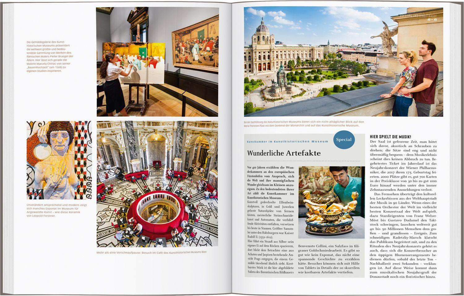 Beispielinhalt (Bild) DUMONT Bildatlas Wien