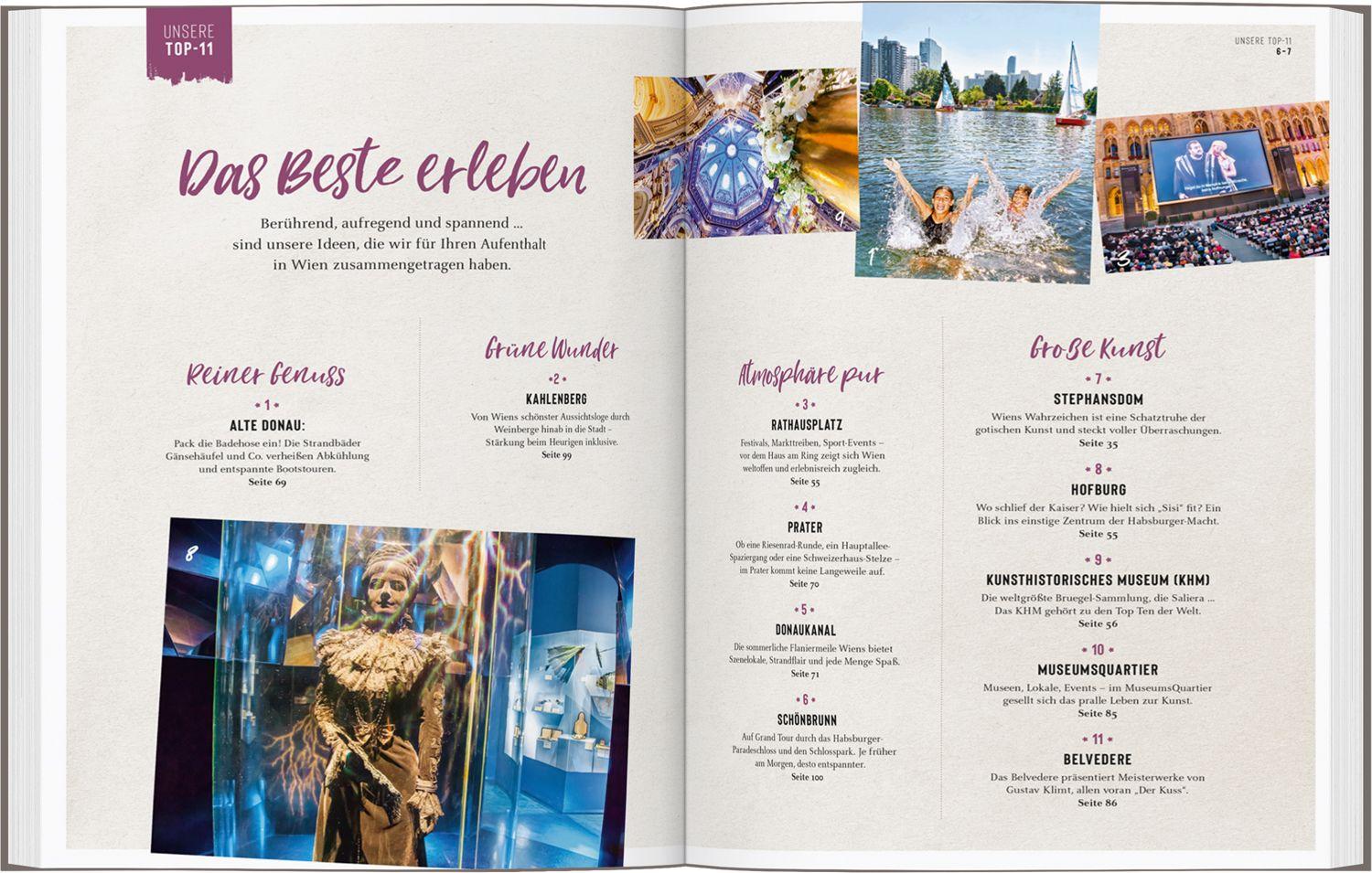 Beispielinhalt (Bild) DUMONT Bildatlas Wien