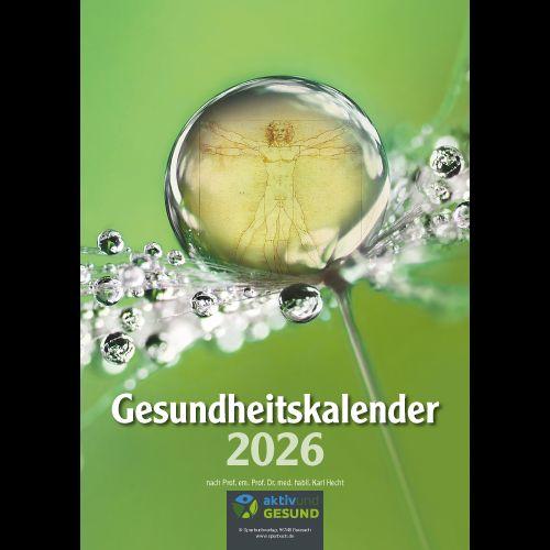 Vorderes Coverbild Gesundheitskalender 2026