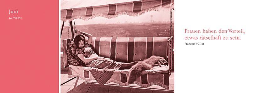 Beispielinhalt (Bild) Wilde Zeiten - Wochenplaner 2027