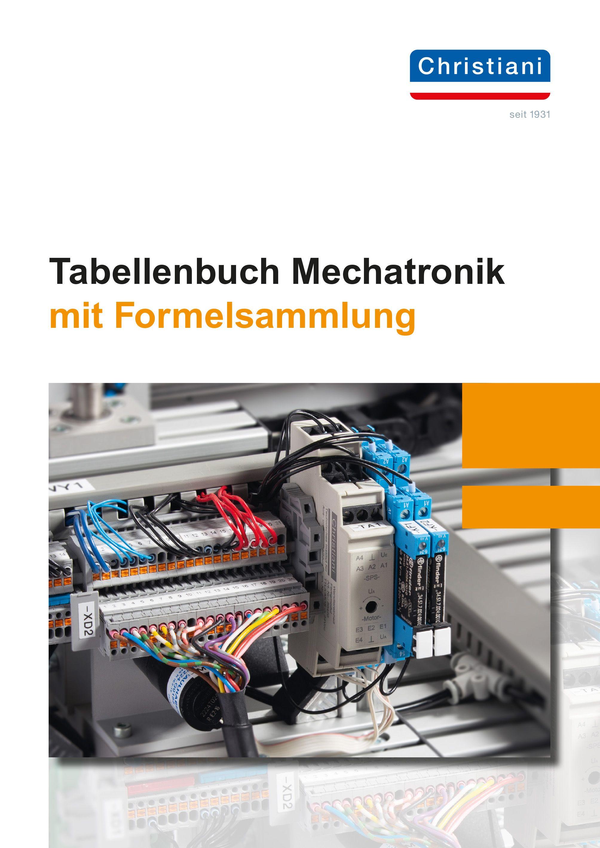 Vorderes Coverbild Tabellenbuch Mechatronik mit Formelsammlung