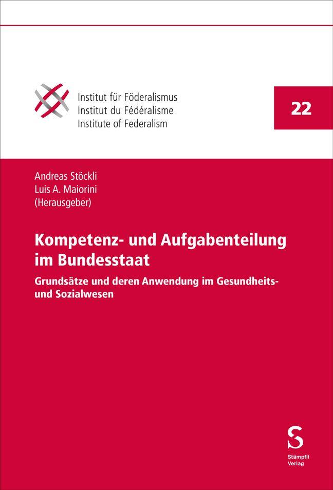 Vorderes Coverbild Kompetenz- und Aufgabenteilung im Bundesstaat